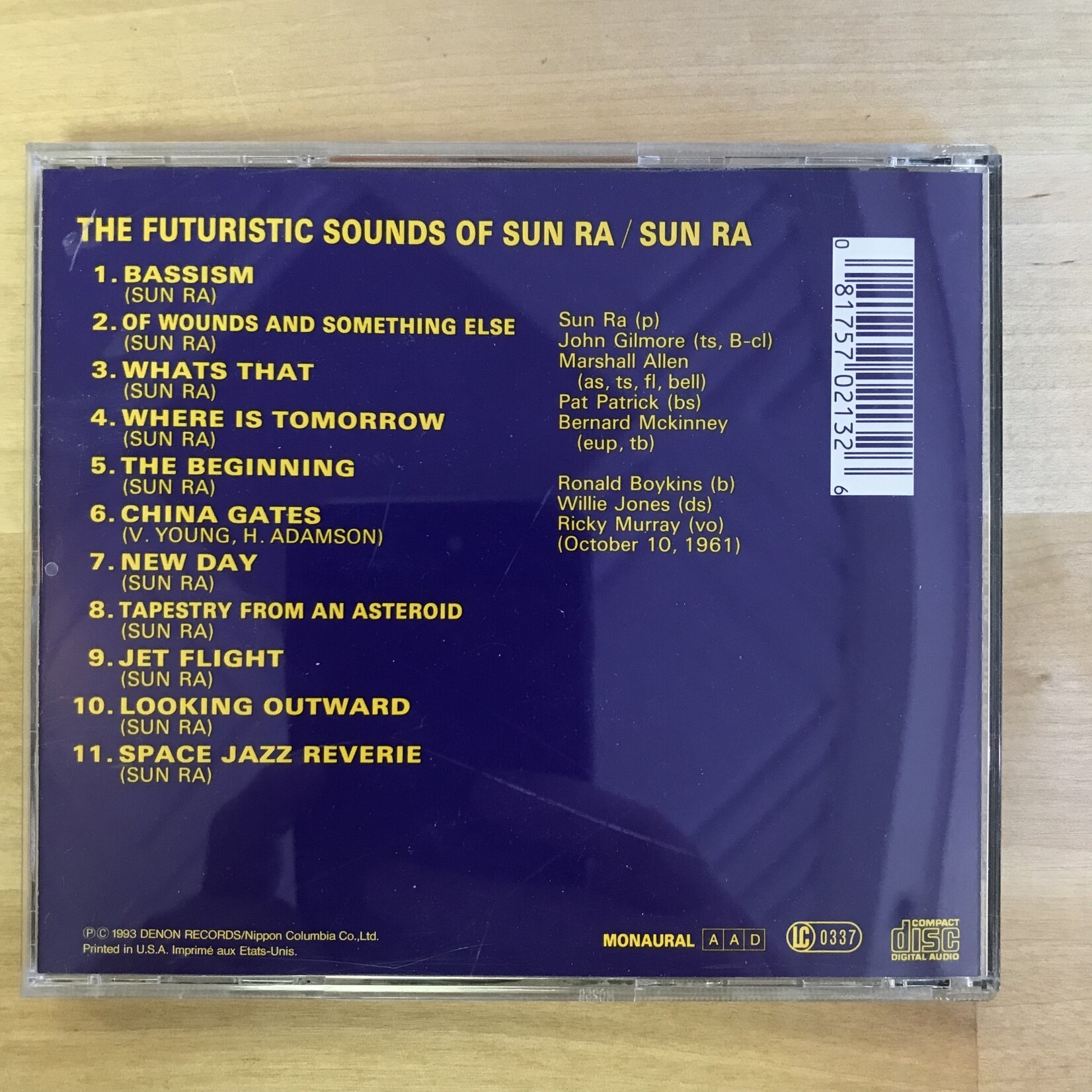 Sun Ra - The Futuristic Sounds Of Sun Ra - CD (USED)