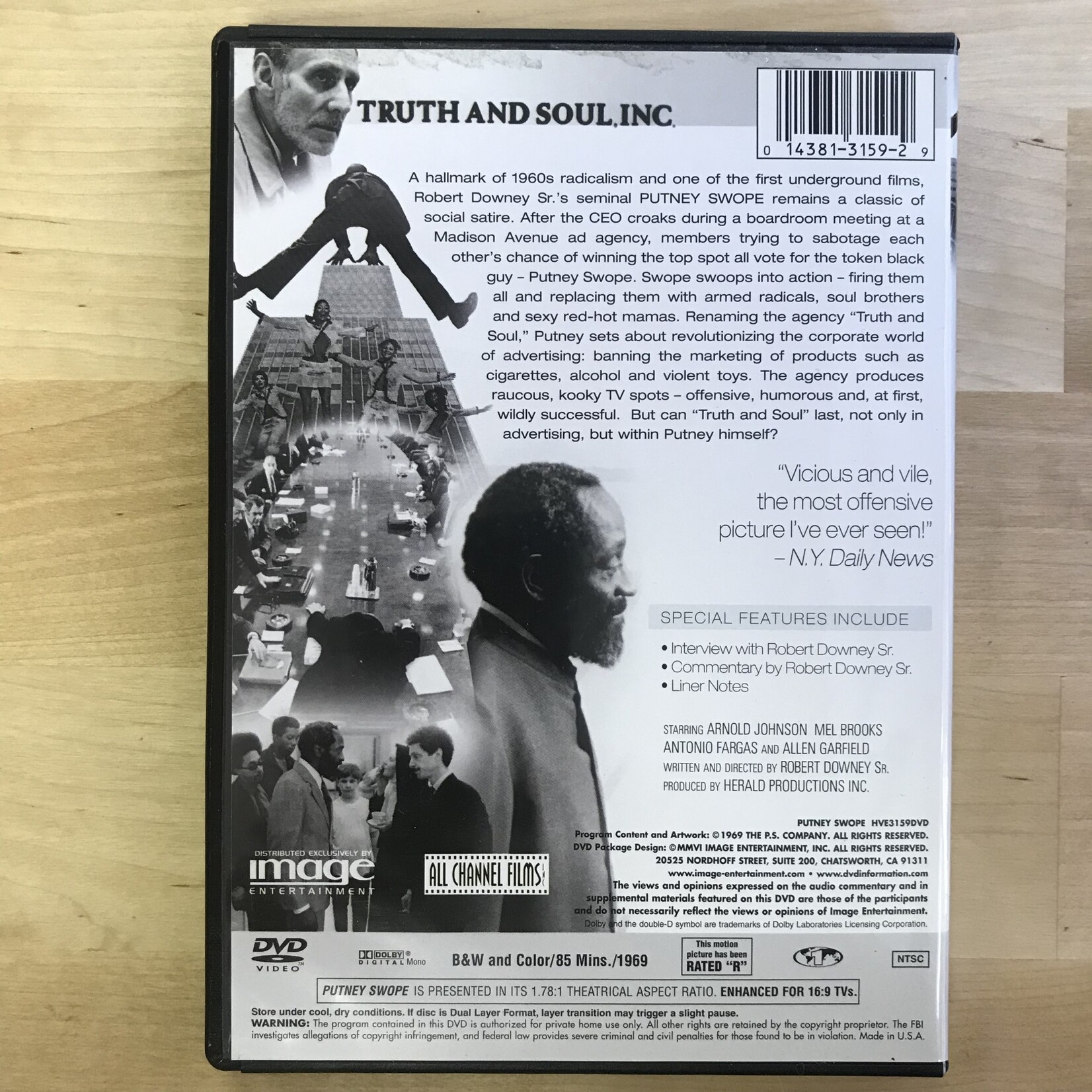 Putney Swope - DVD (USED)