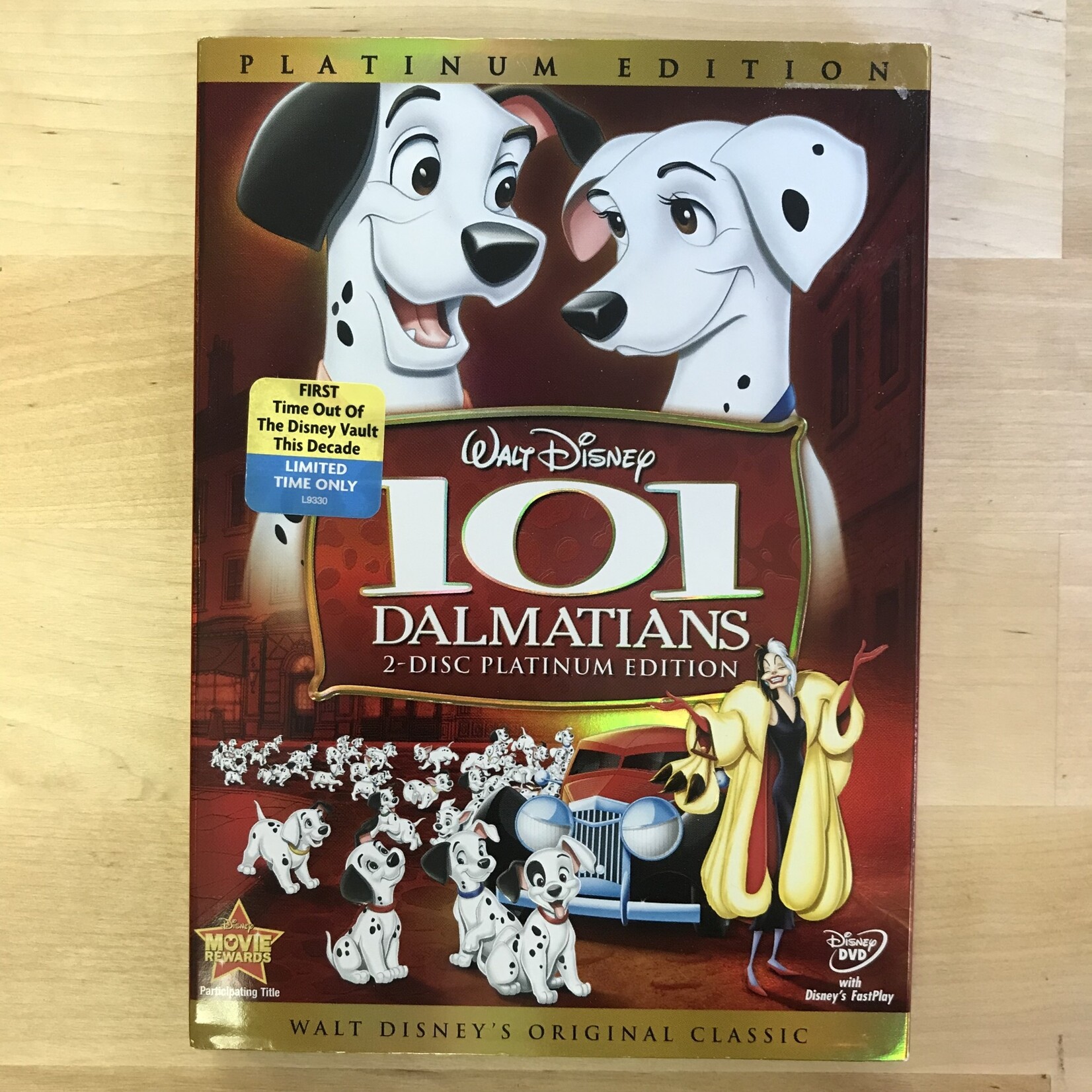 Walt Disney’s 101 Dalmatians - 2-Disc Platinum Edition - DVD (USED)