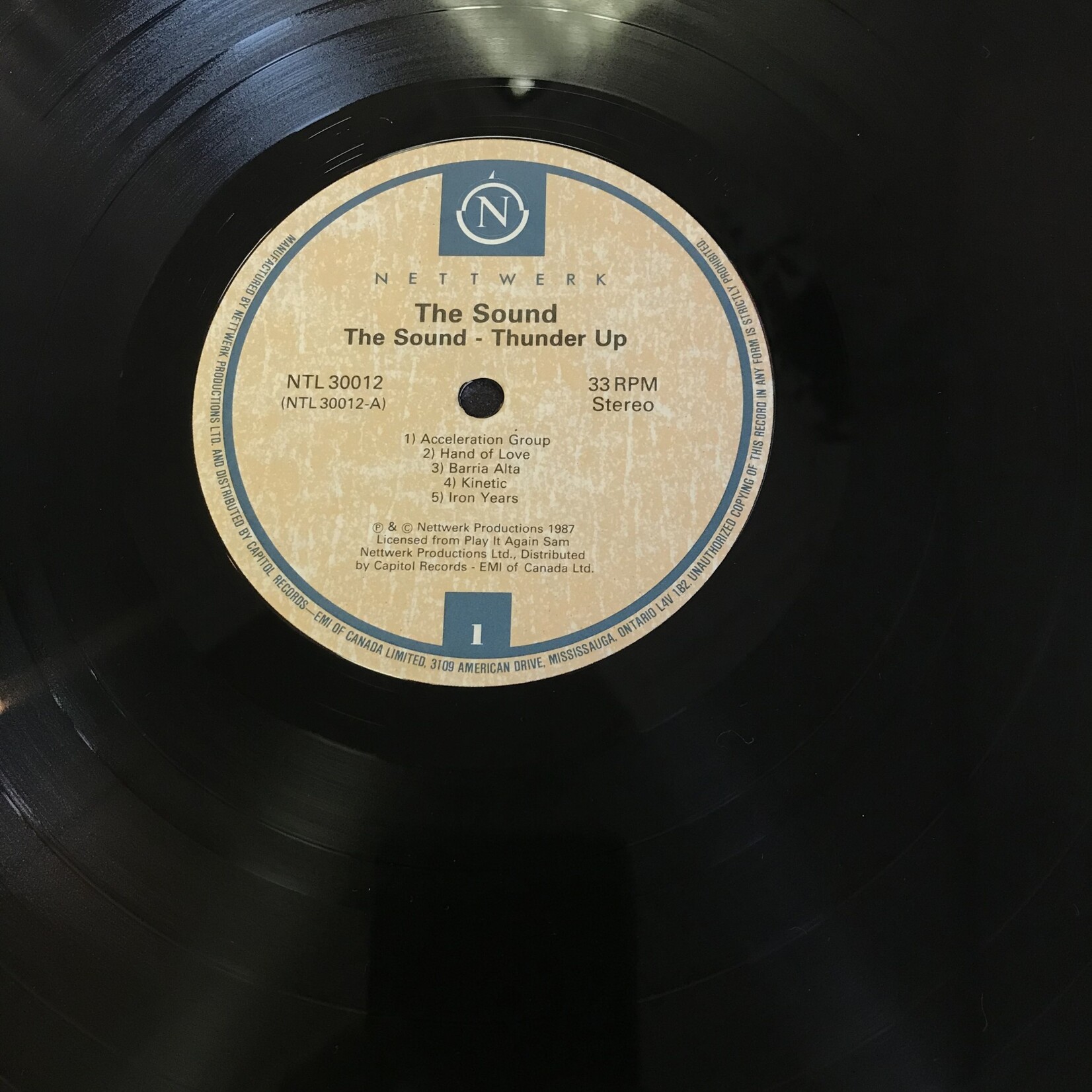 Sound - Thunder Up - NTL30012 - Vinyl LP (USED)