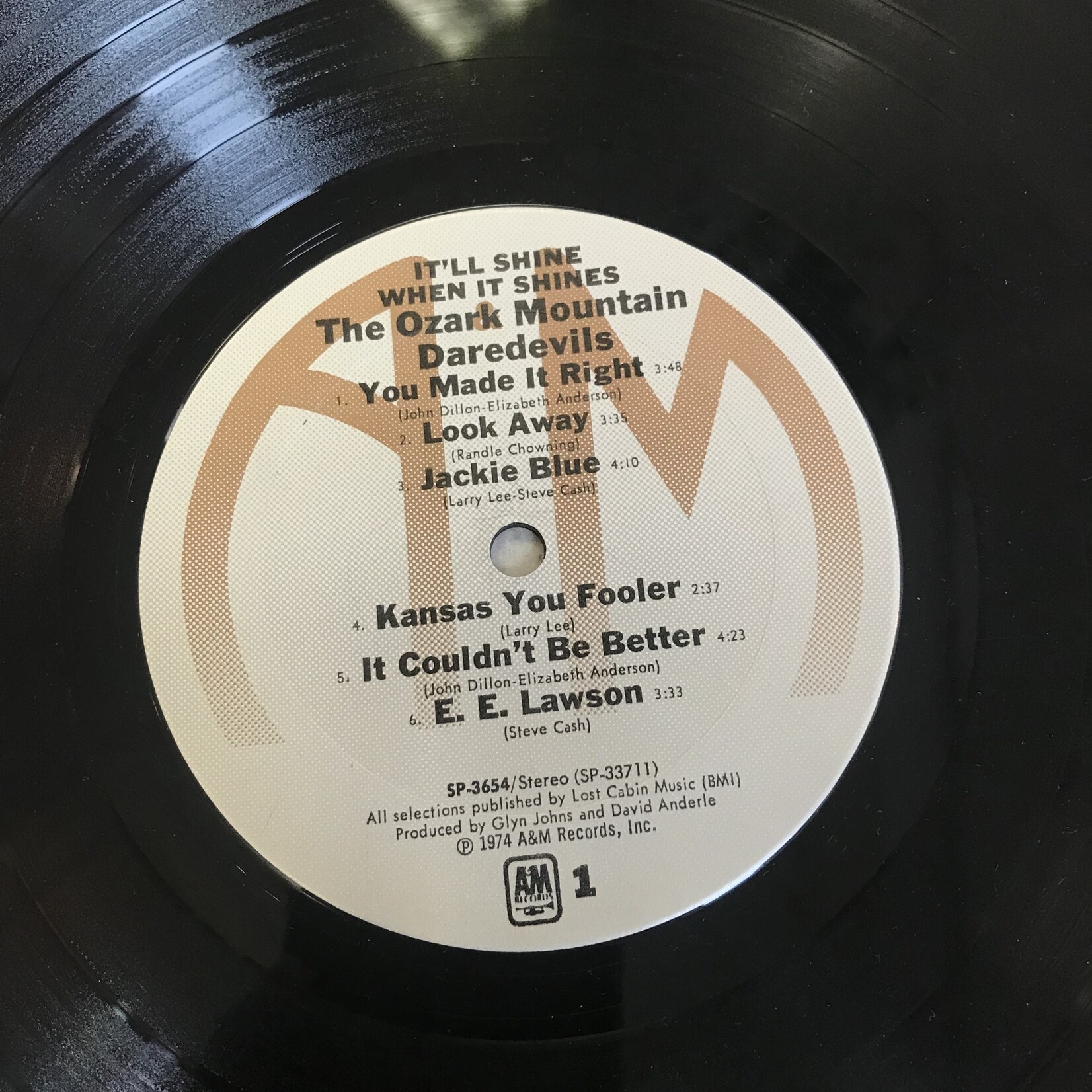 Ozark Mountain Daredevils - It’ll Shine When It Shines - SP3654 - Vinyl LP (USED)