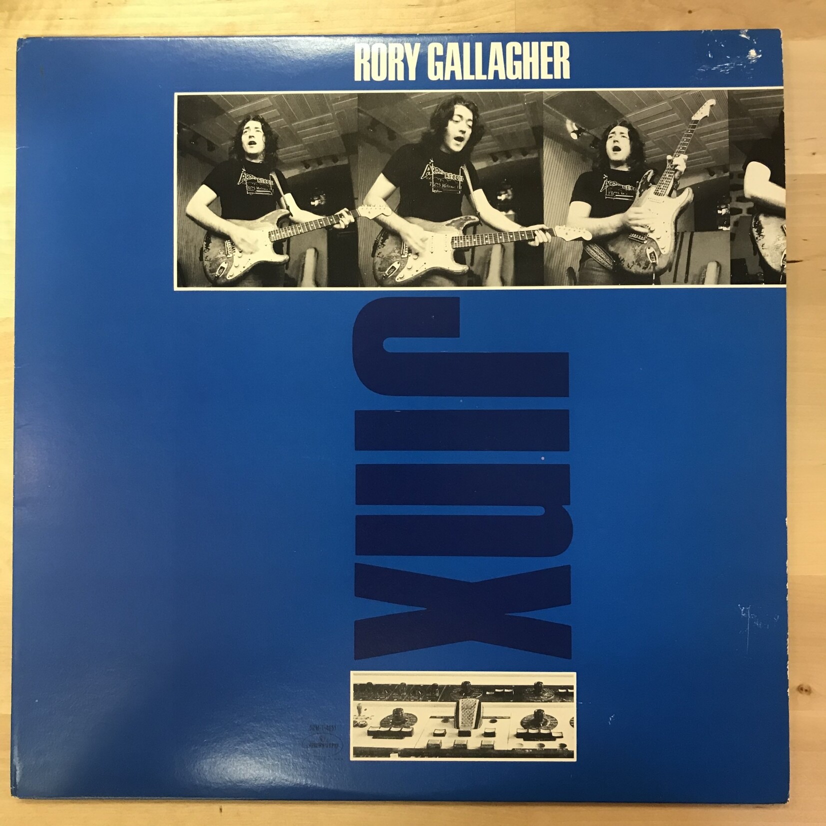 Rory Gallagher - Jinx (PROMO) - SRM 1 4051 - Vinyl LP w/ Photo & Bio (USED)