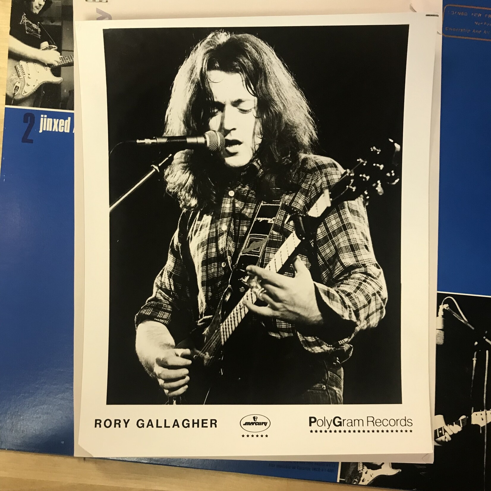 Rory Gallagher - Jinx (PROMO) - SRM 1 4051 - Vinyl LP w/ Photo & Bio (USED)