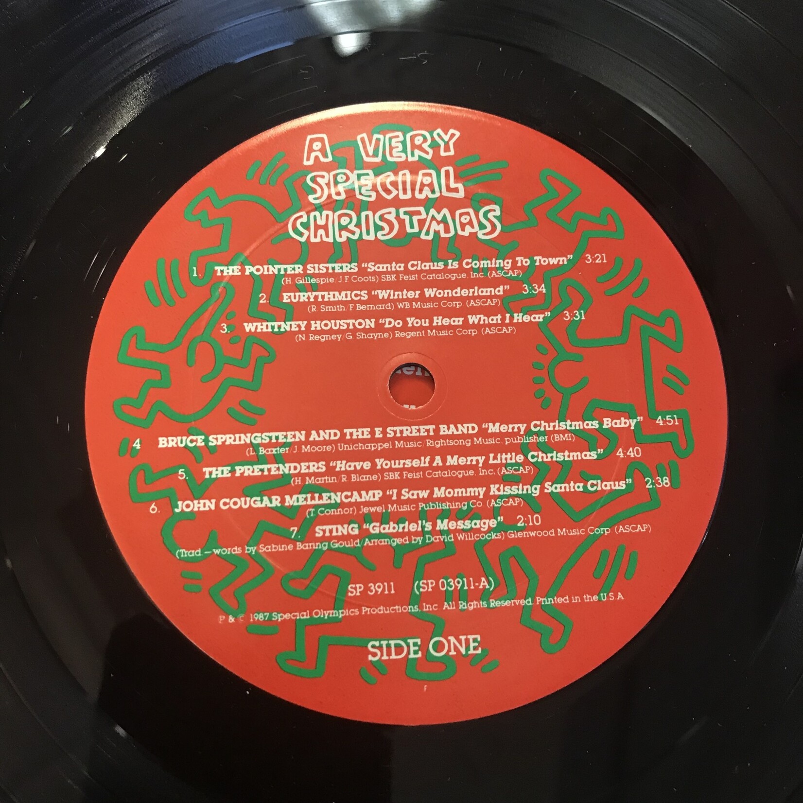 Various - A Very Special Christmas - SP3911 - Vinyl LP (USED)