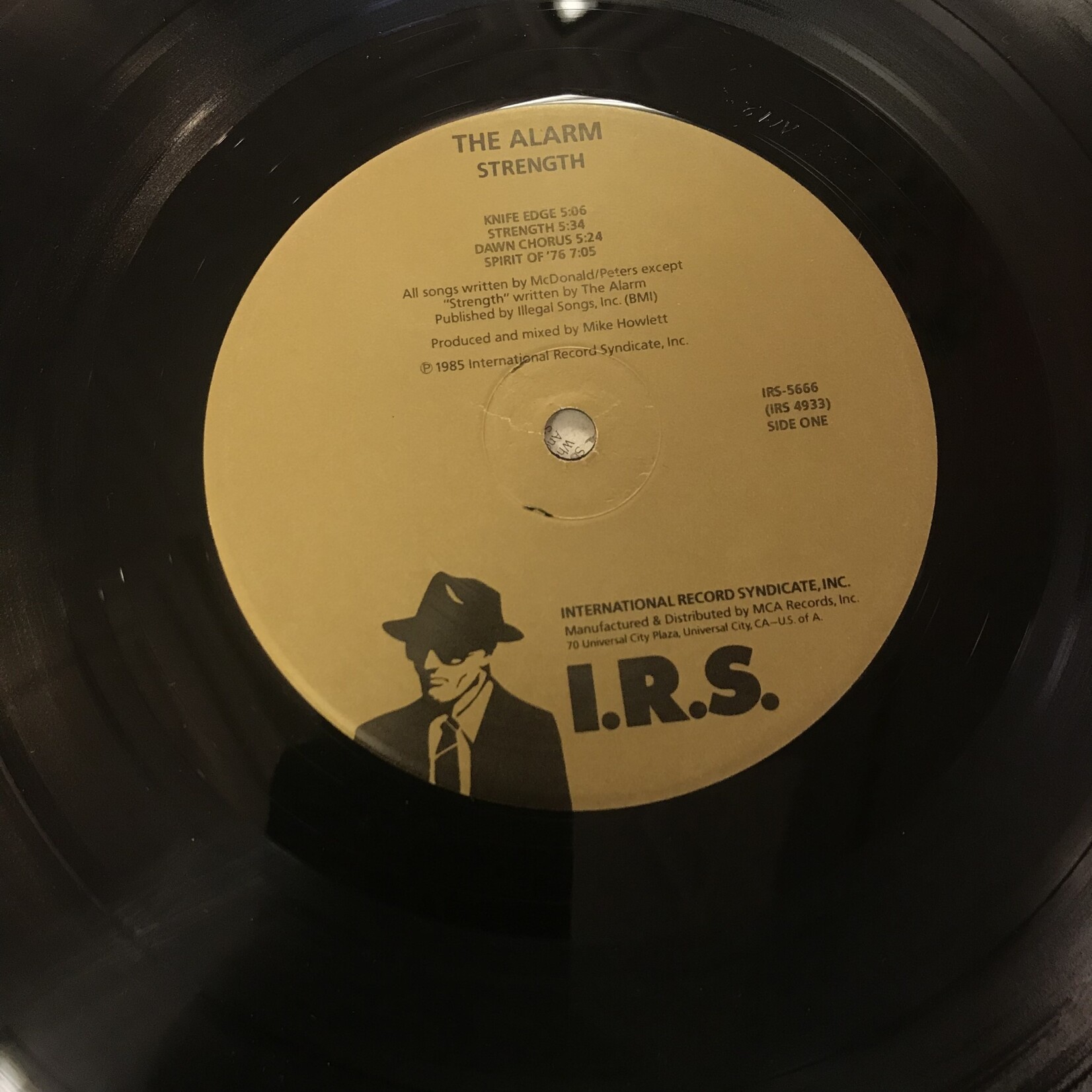 Alarm - Strength - IRS5666 - Vinyl LP (USED)
