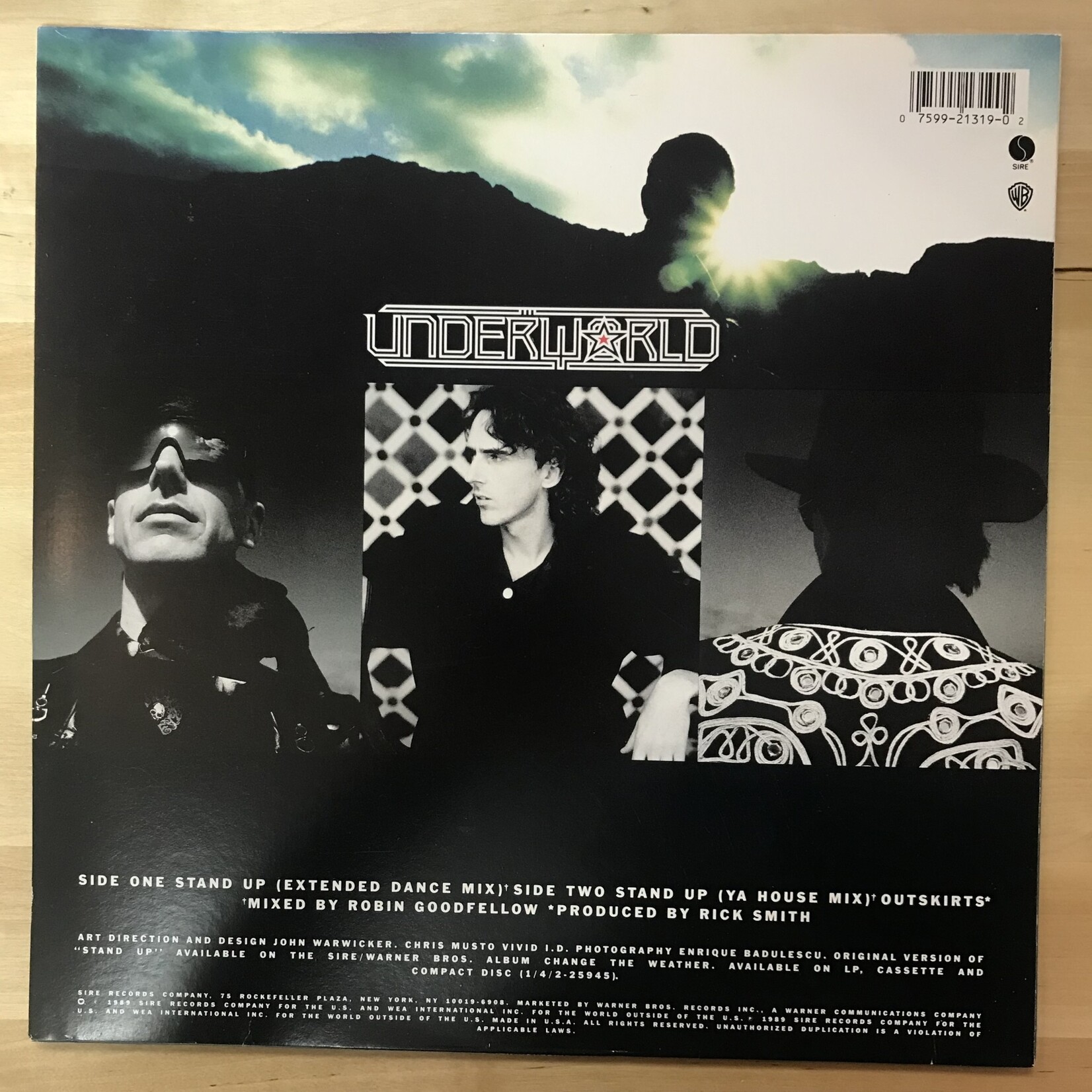 Underworld - Stand Up - 0 21319 - Vinyl 12-Inch Single (USED)