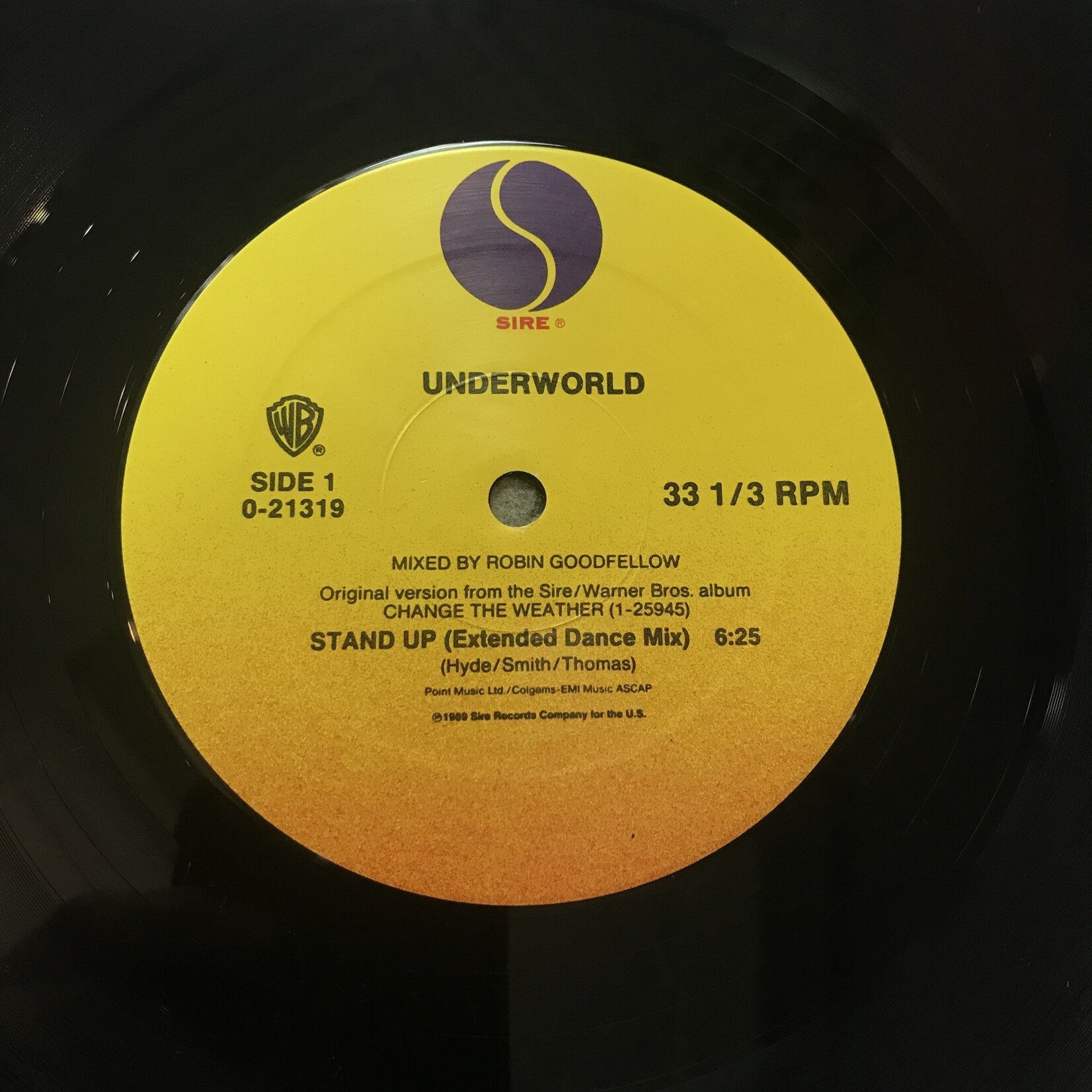 Underworld - Stand Up - 0 21319 - Vinyl 12-Inch Single (USED)