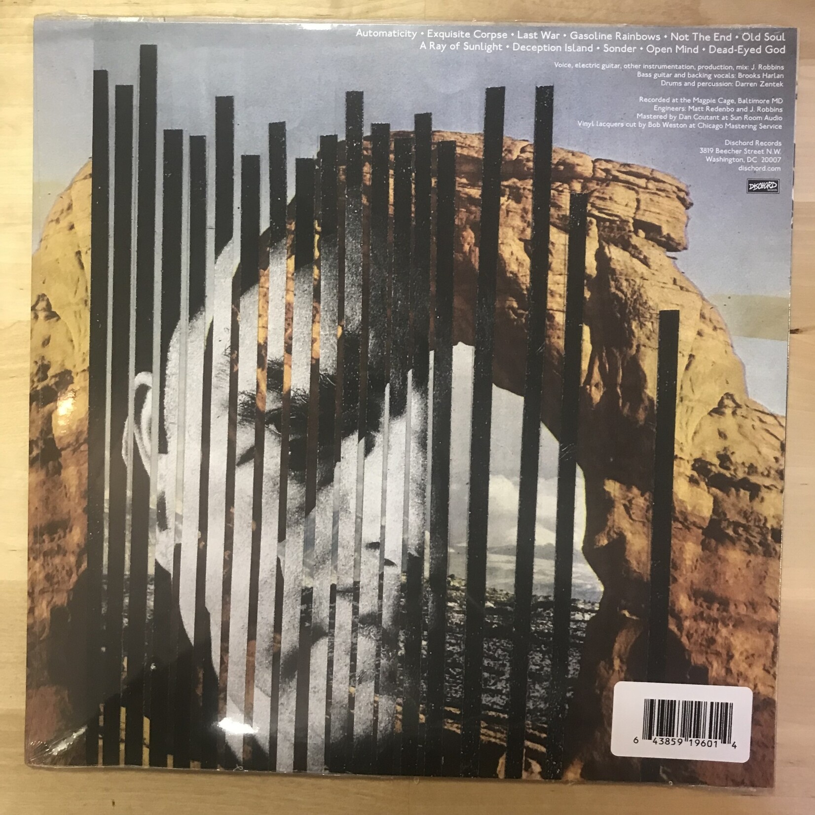 J. Robbins - Basilisk - DIS196V - Vinyl LP (NEW)