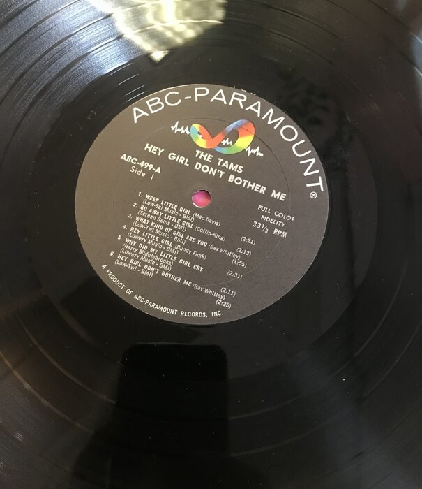 Tams - Hey Girl Don’t Bother Me - ABC499 - Vinyl LP (USED)
