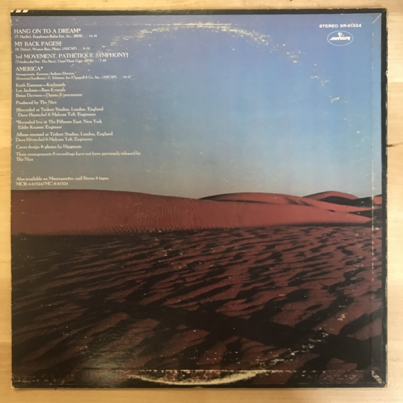 Nice - Elegy - SR61324 - Vinyl LP (USED)