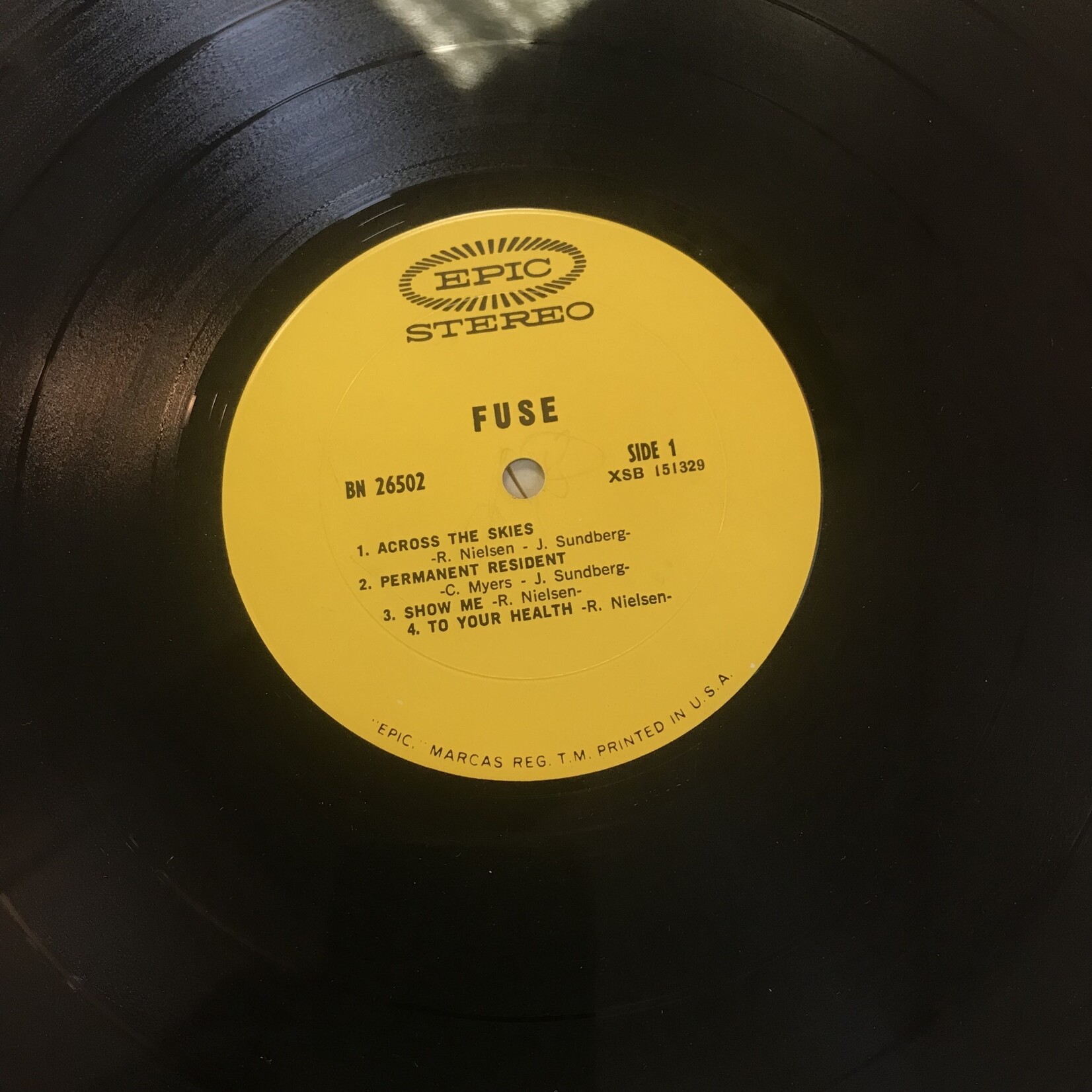 Fuse - Fuse - BN26502 - Vinyl LP (USED - PROMO)