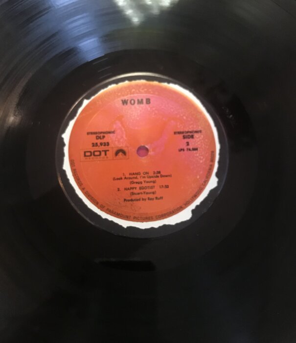 Womb - Womb - DLP25933 - Vinyl LP (USED)