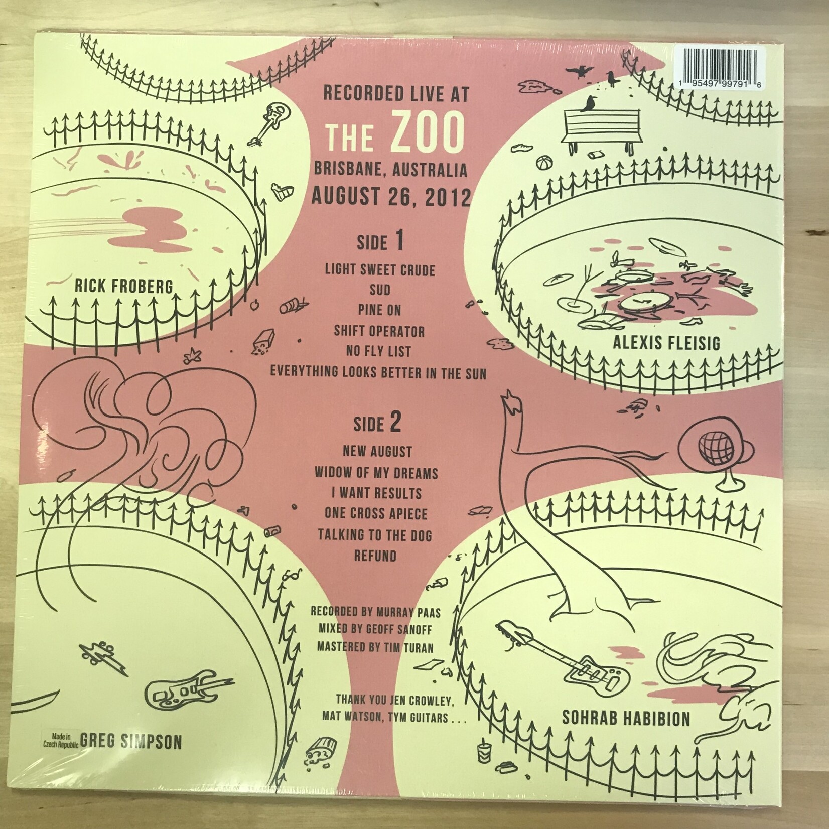 Obits - Die At The Zoo - OBR24 - Vinyl LP (NEW)