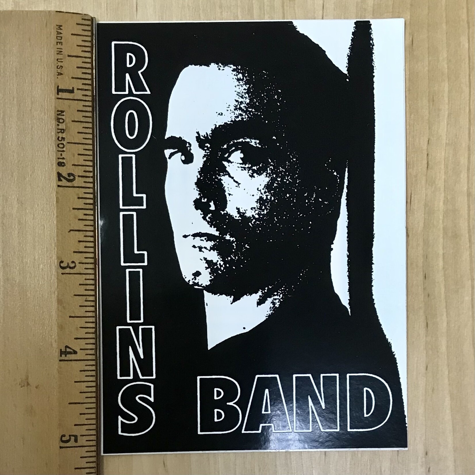 Rollins Band - Henry With Logo - Sticker (NEW)