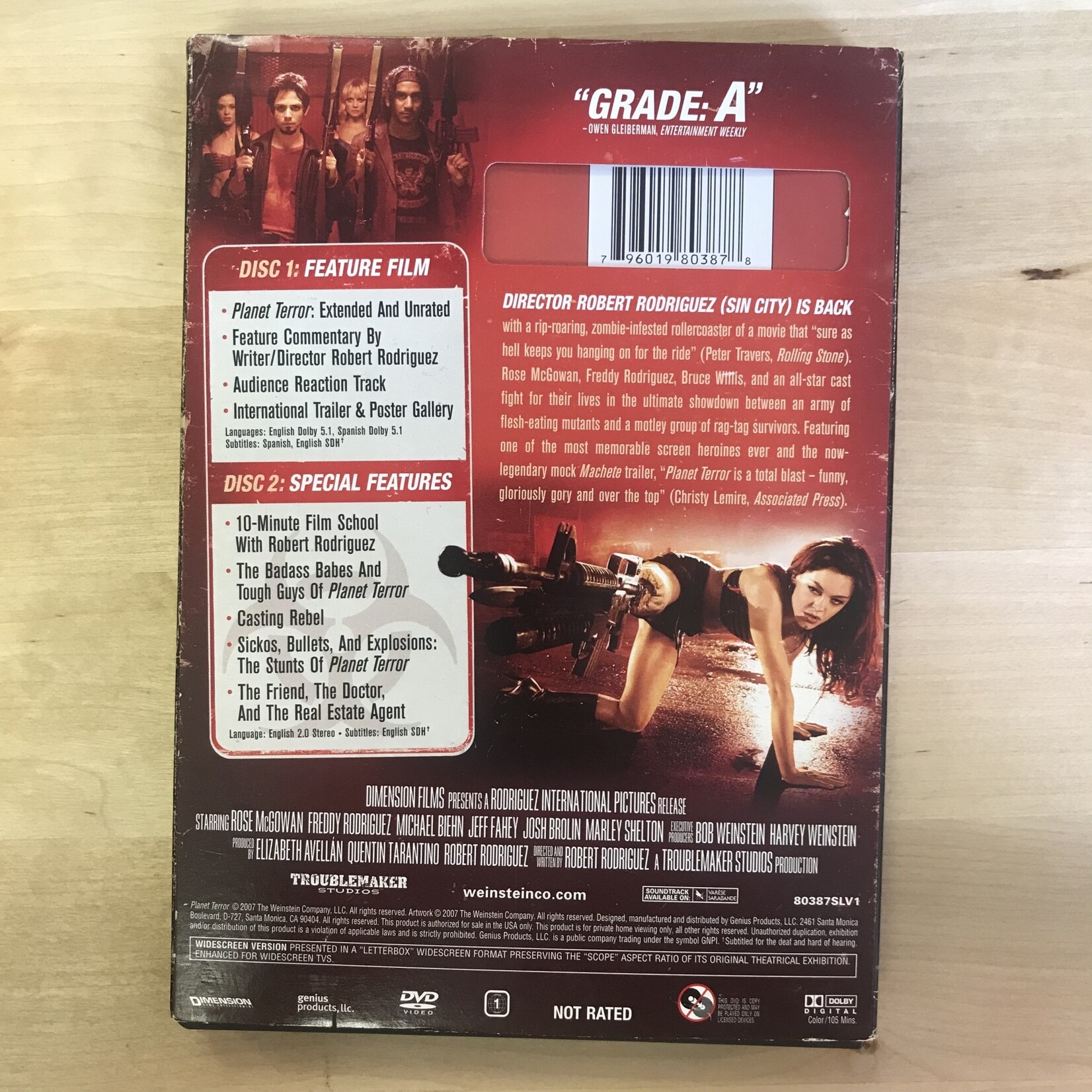Planet Terror - DVD (USED)