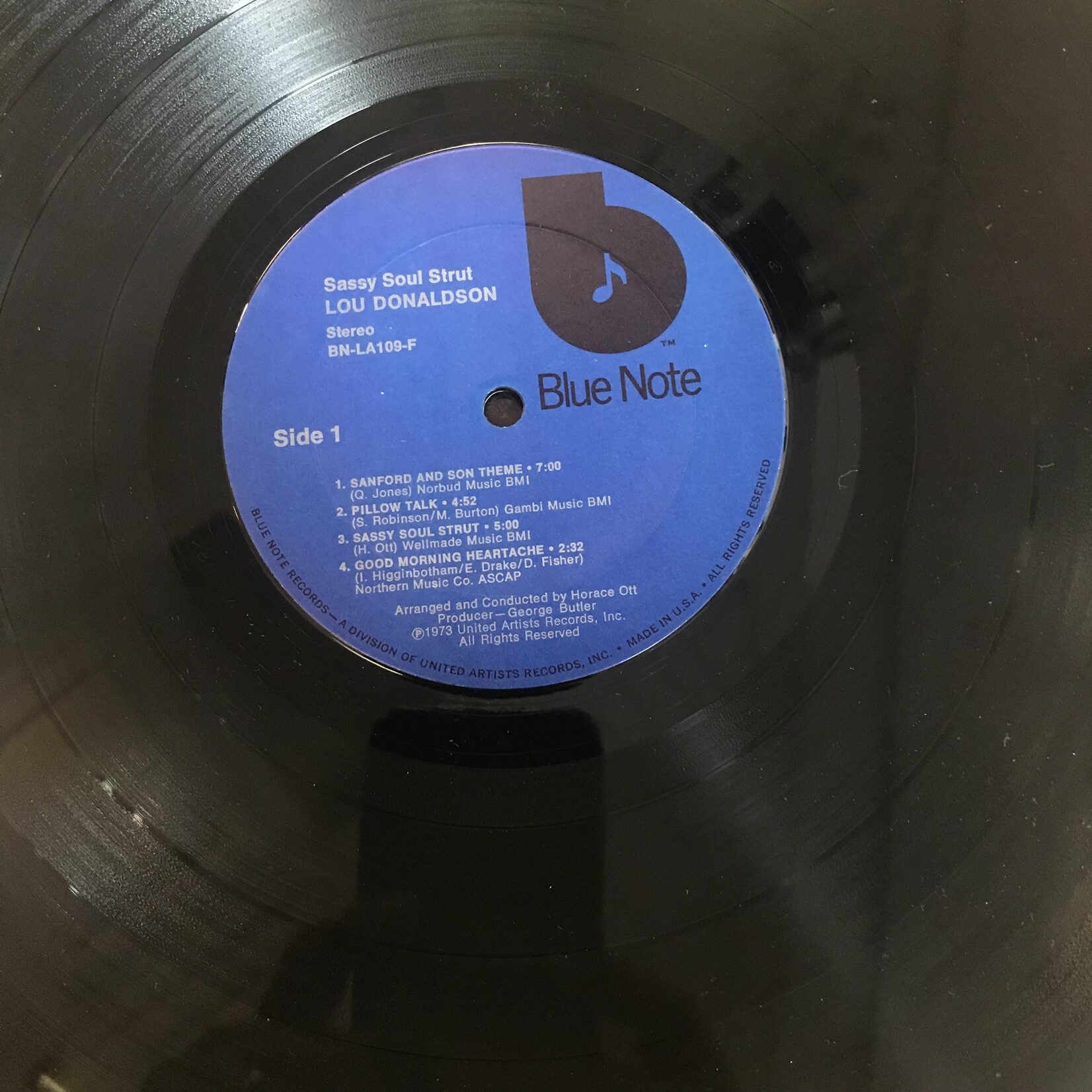 Lou Donaldson - Sassy Soul Strut - BN LA109F - Vinyl LP (USED)