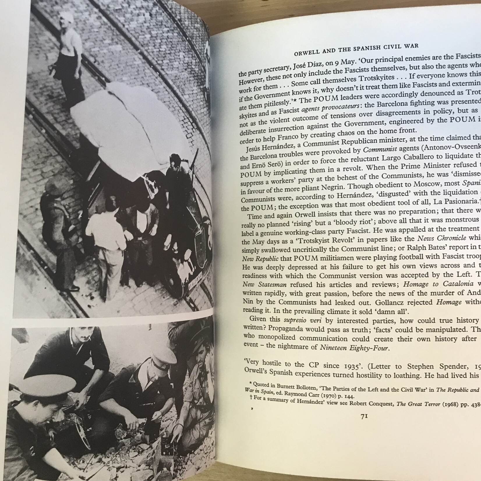 Miriam Gross - The World Of George Orwell - Hardback (USED)