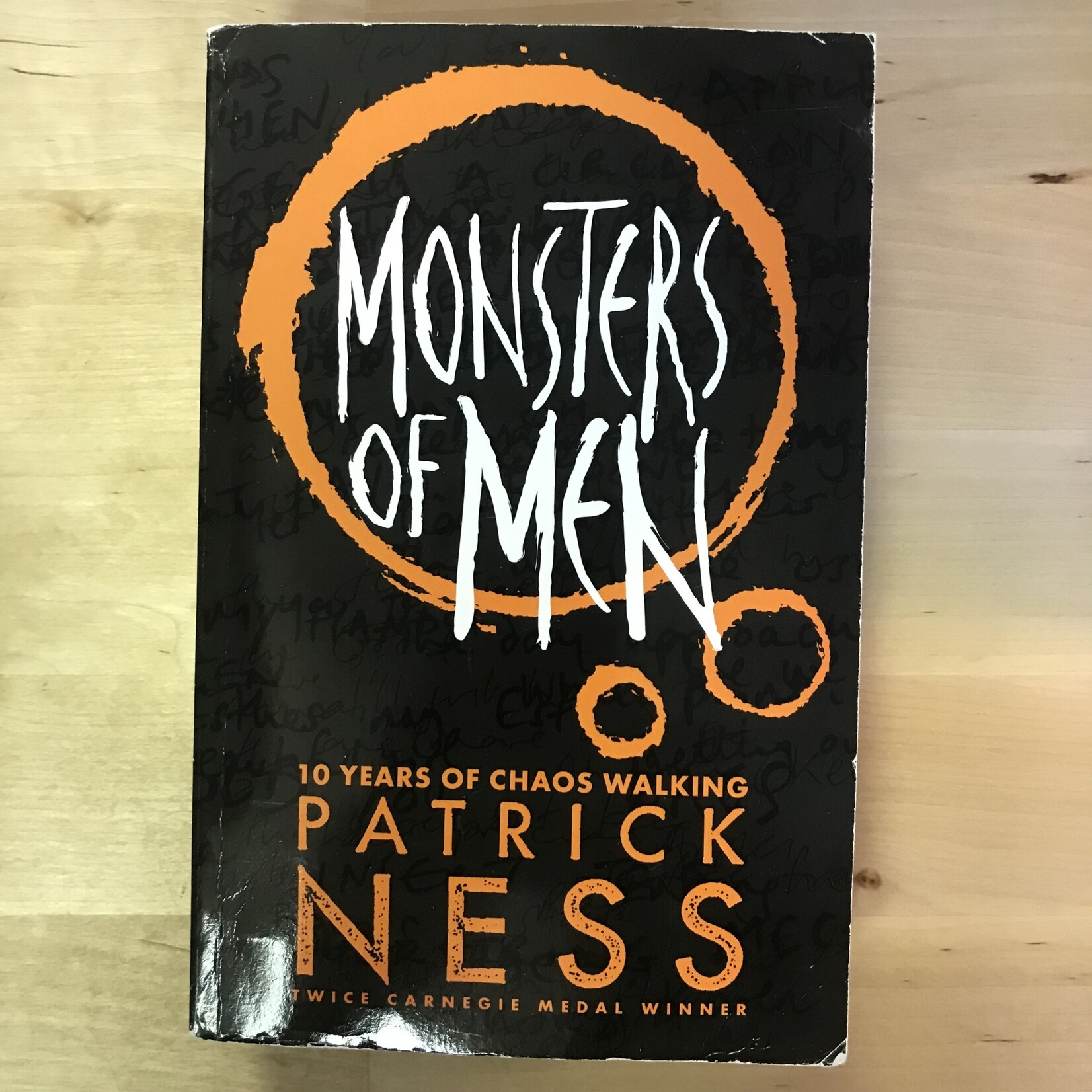 Patrick Ness - Chaos Walking Book Three - Monsters Of Men - Paperback (USED)