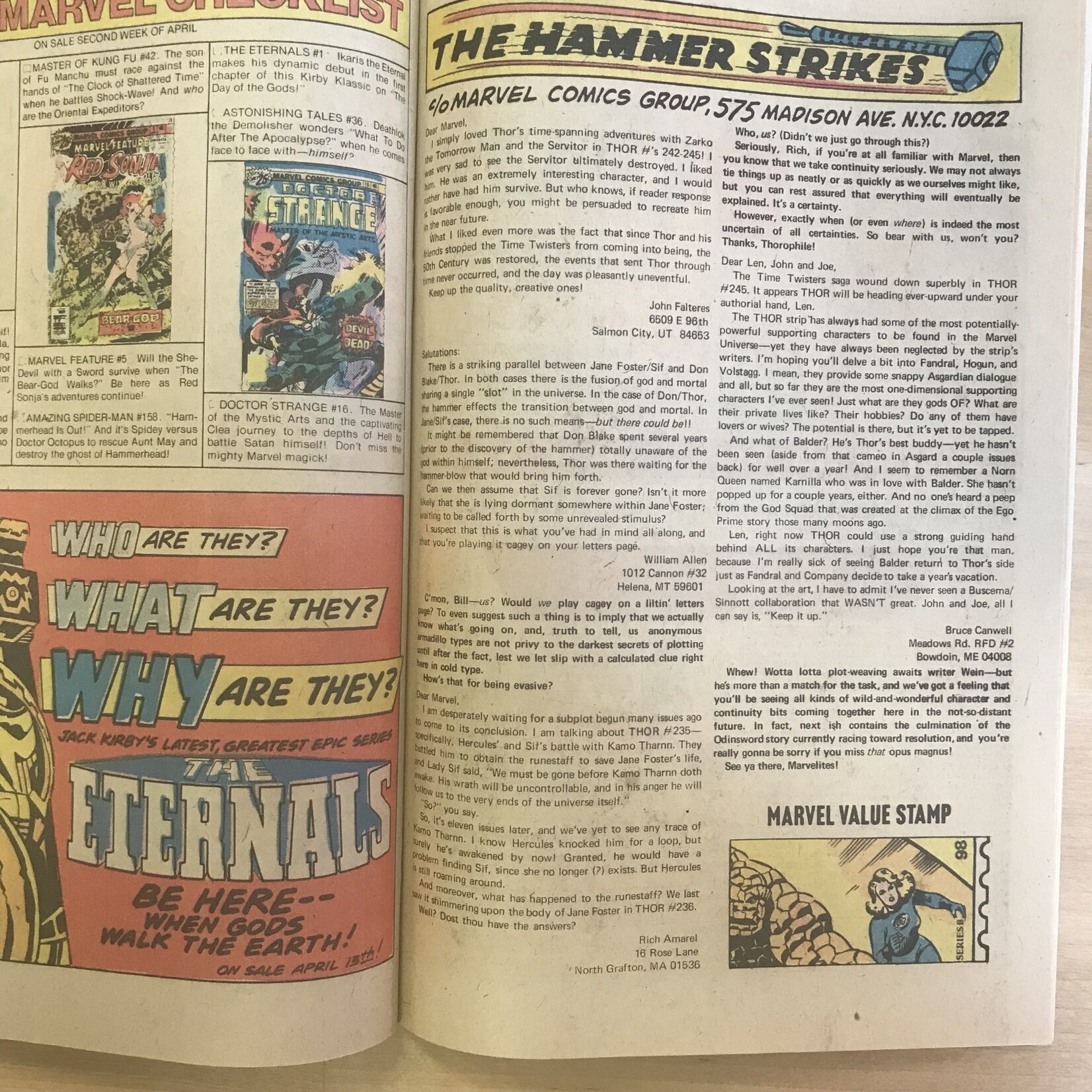 Thor - The Mighty Thor - #249 July 1976 - Comic Book