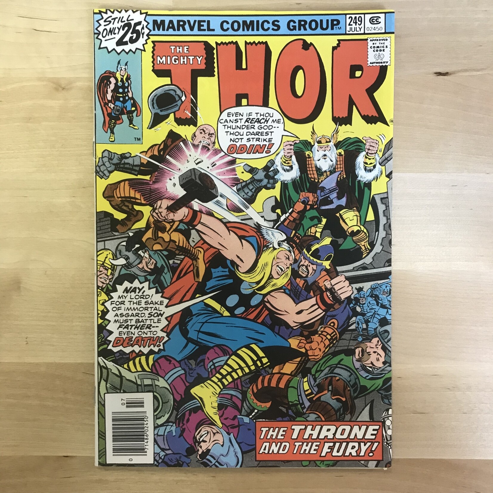 Thor - The Mighty Thor - #249 July 1976 - Comic Book
