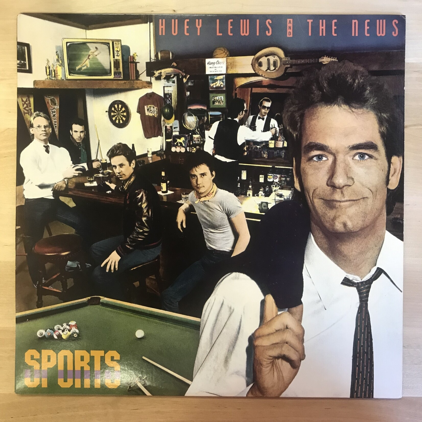 Huey Lewis And The News - Sports - FV 41412 - Vinyl LP (USED)