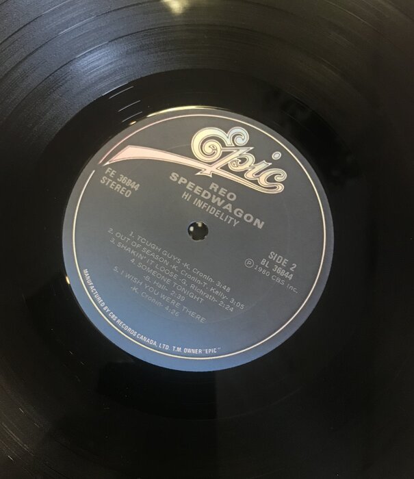 REO Speedwagon - Hi Infidelity - BL36844 - Vinyl LP (USED)