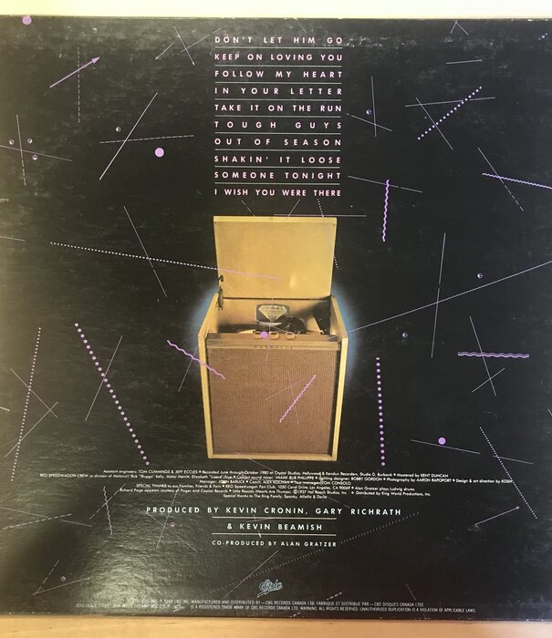 REO Speedwagon - Hi Infidelity - BL36844 - Vinyl LP (USED)