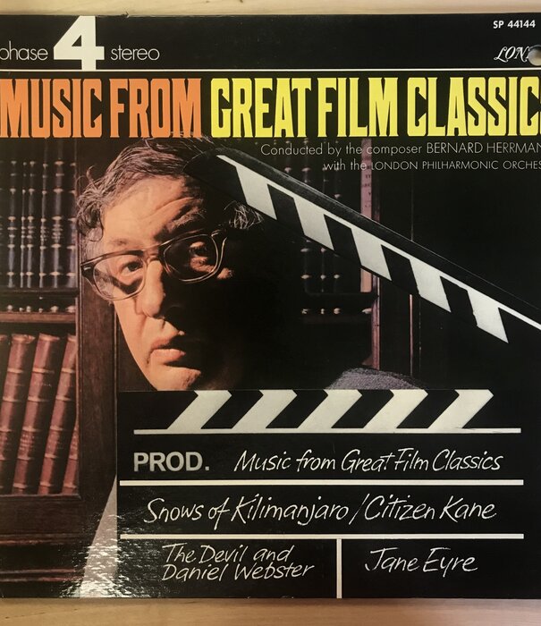 Bernard Herrmann - Music From Great Film Classics - SP 44144 - Vinyl LP (USED)