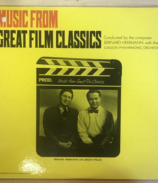Bernard Herrmann - Music From Great Film Classics - SP 44144 - Vinyl LP (USED)