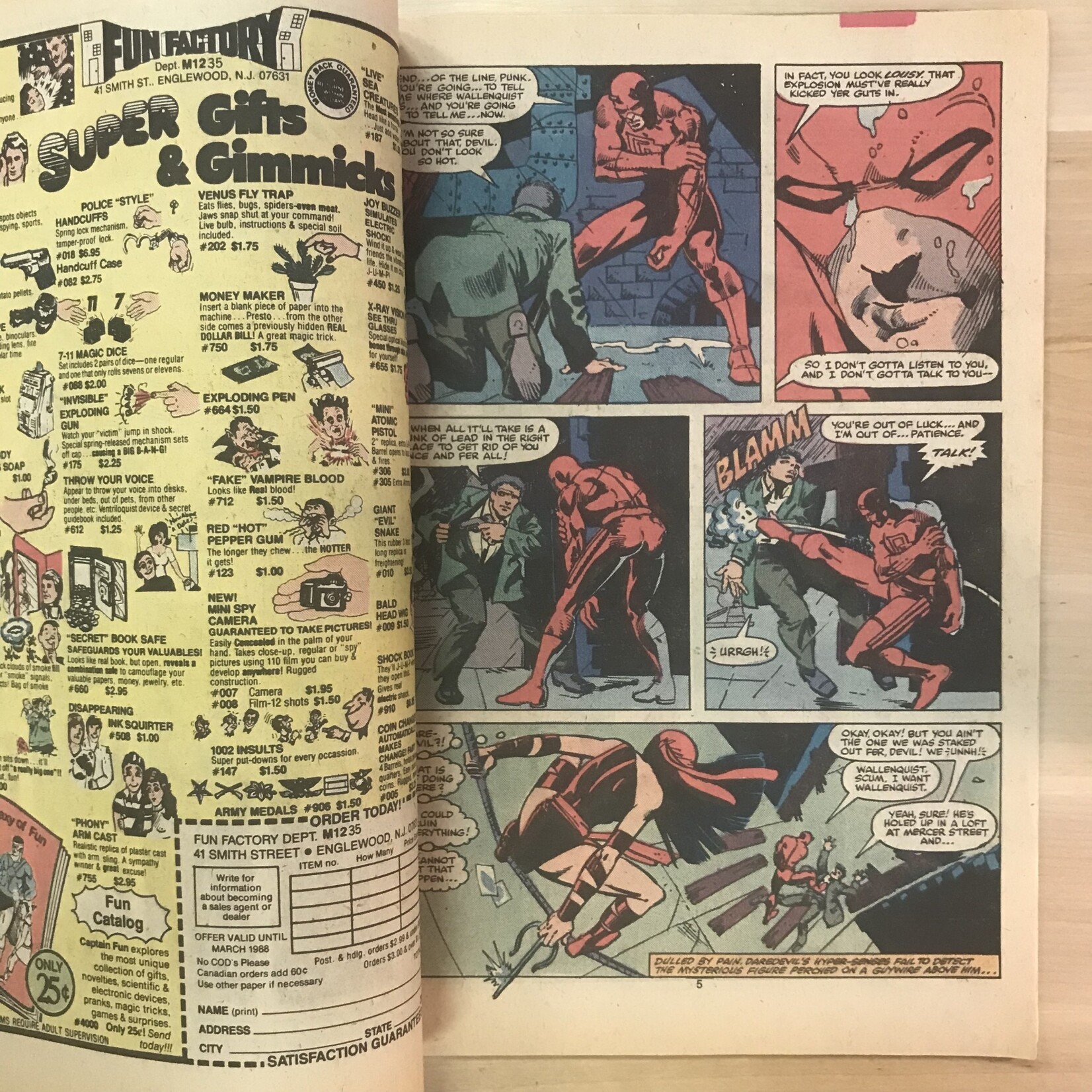 Daredevil - #168 January 1981 - Key (1st Elektra) - Comic Book