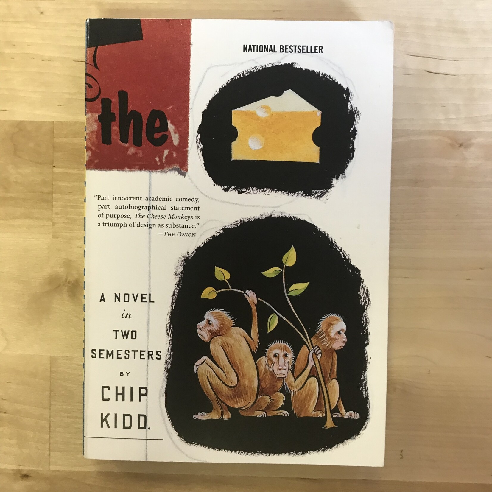 Chip Kidd - Cheese Monkeys - Paperback (USED)