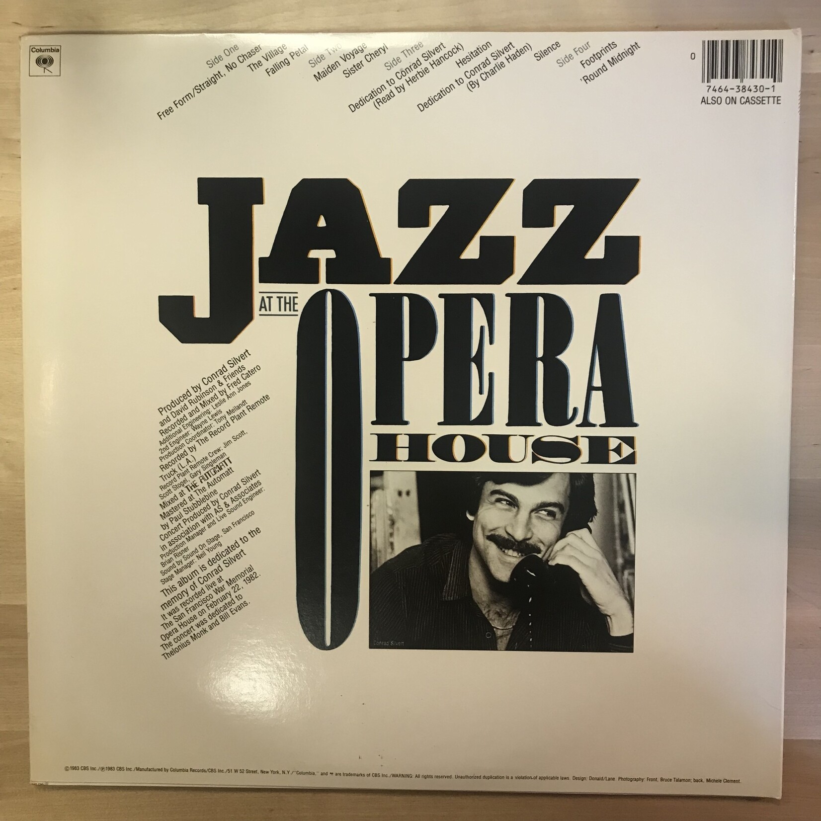 Various - Jazz At The Opera House - C2 38430