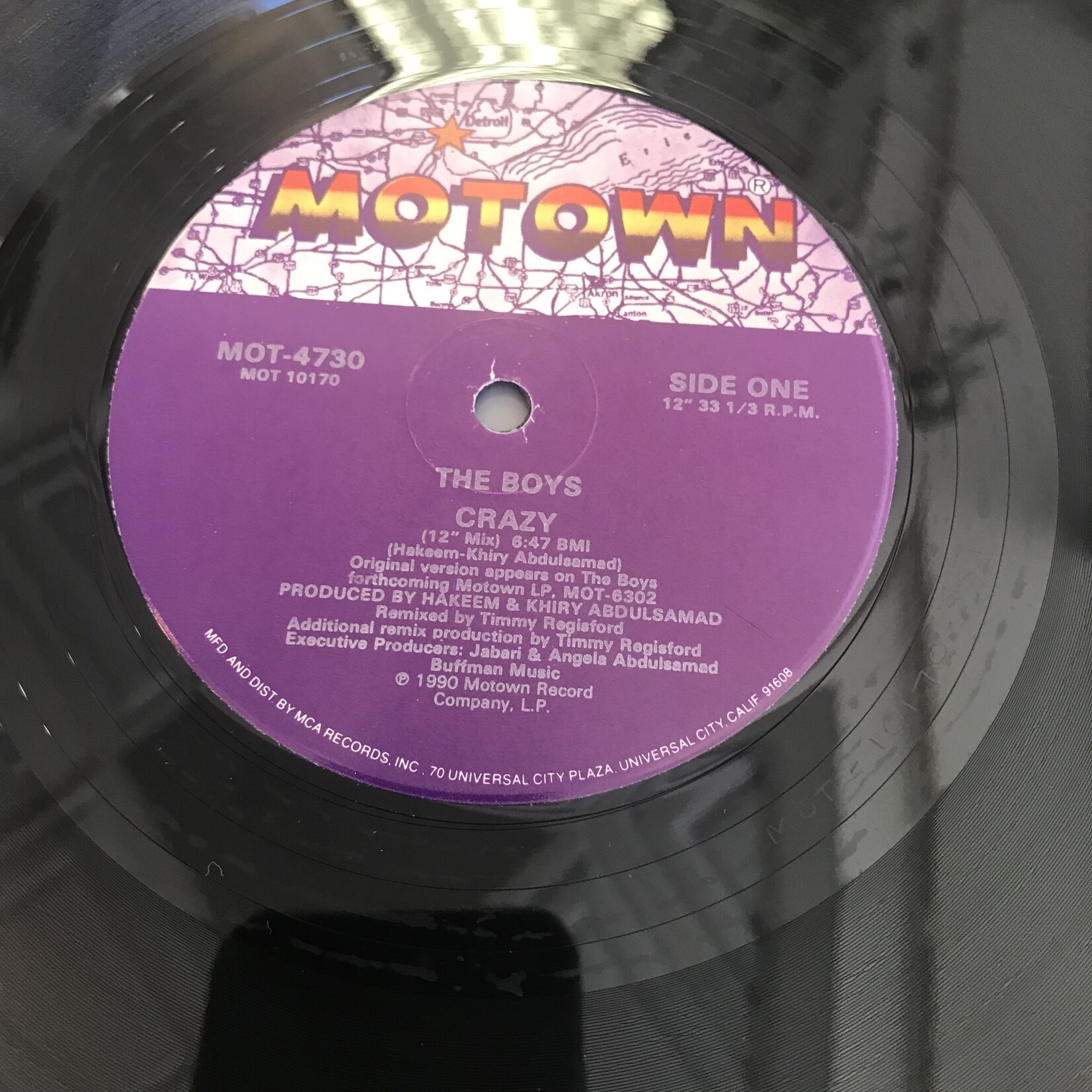 Boys - Crazy - MOT 4730 - Vinyl 12-Inch Single (USED)