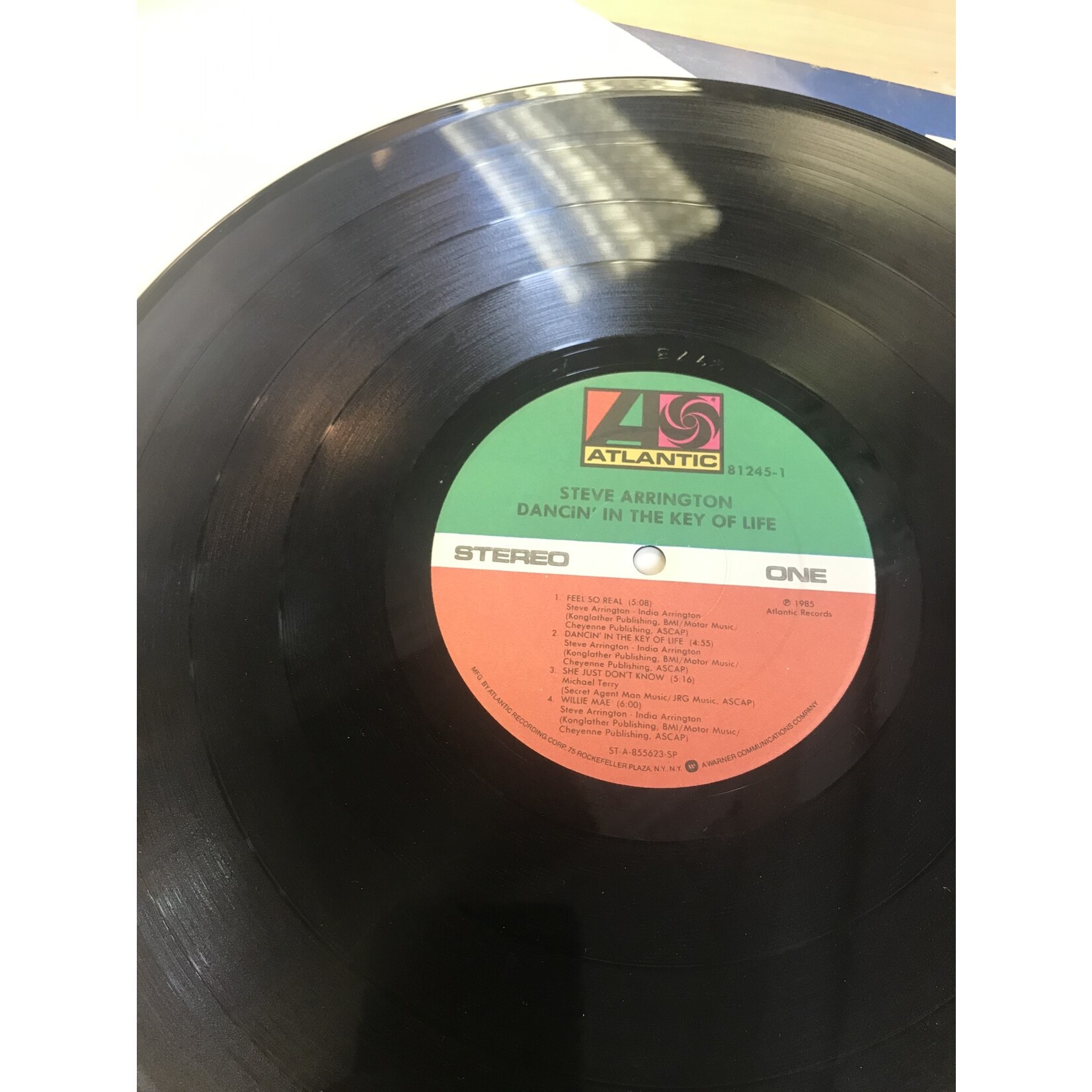 Steve Arrington - Dancin’ In The Key Of Life - 81245 1 - Vinyl LP (USED)