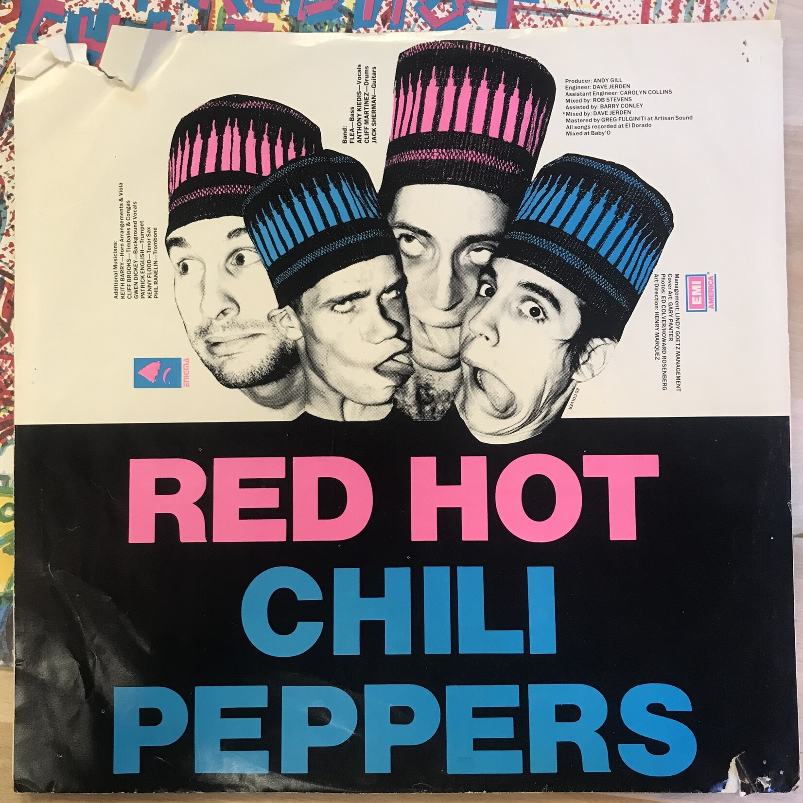 Red Hot Chili Peppers - The Red Hot Chili Peppers - ST17128 - Vinyl LP (USED)