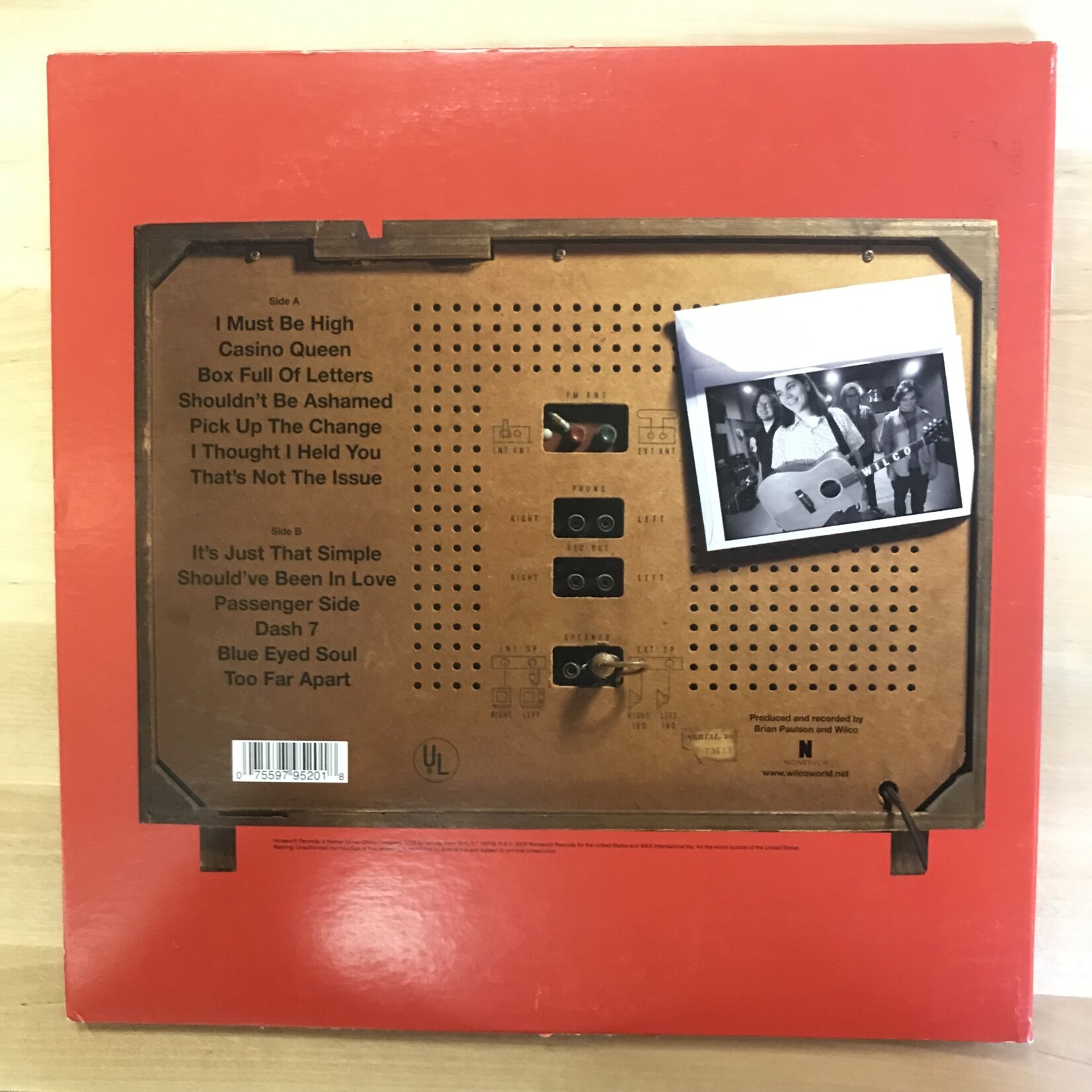 Wilco - A.M. (Orange/Red) - 518084 1 - Vinyl LP (USED)