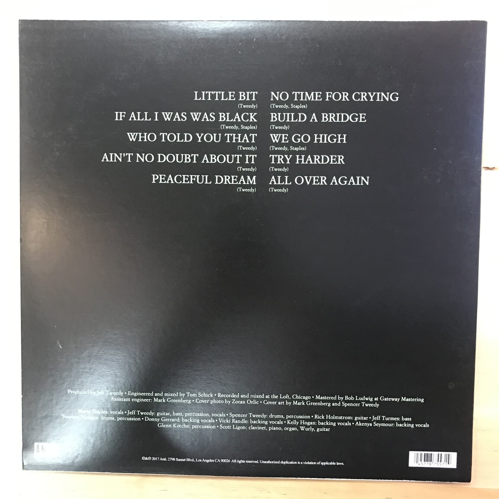 Mavis Staples - If All I Was Was Black - 87557 1 - Vinyl LP (USED)