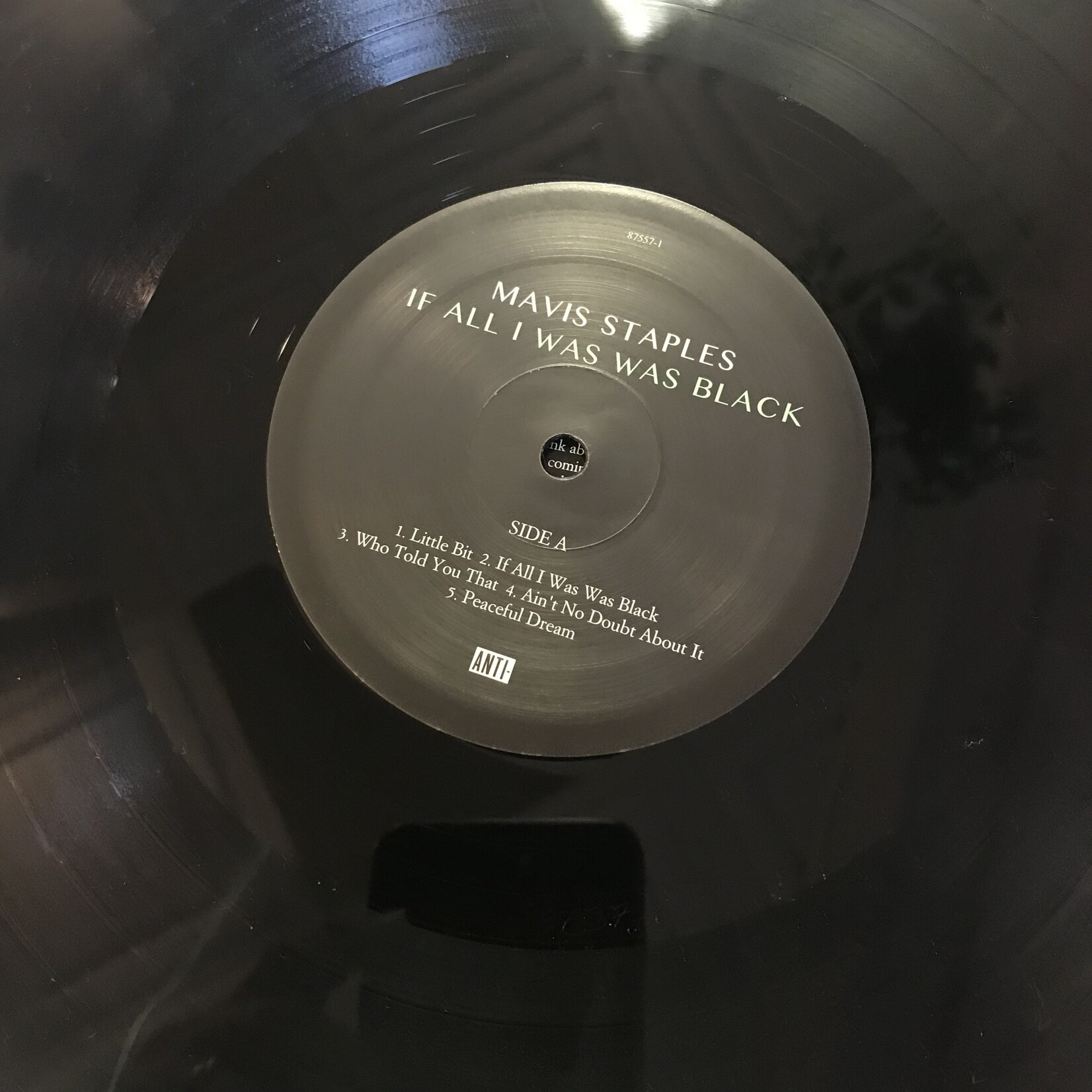 Mavis Staples - If All I Was Was Black - 87557 1 - Vinyl LP (USED)