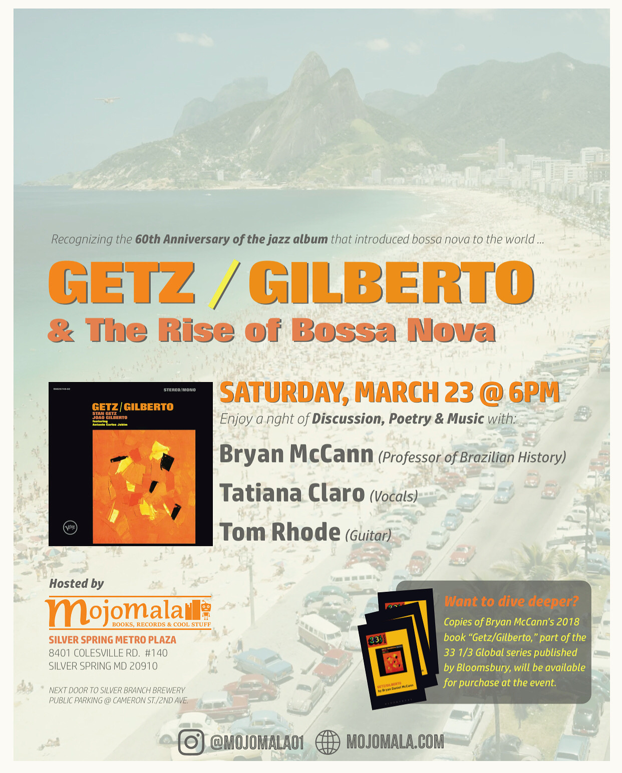 Getz/Gilberto at 60 and more — March 2024