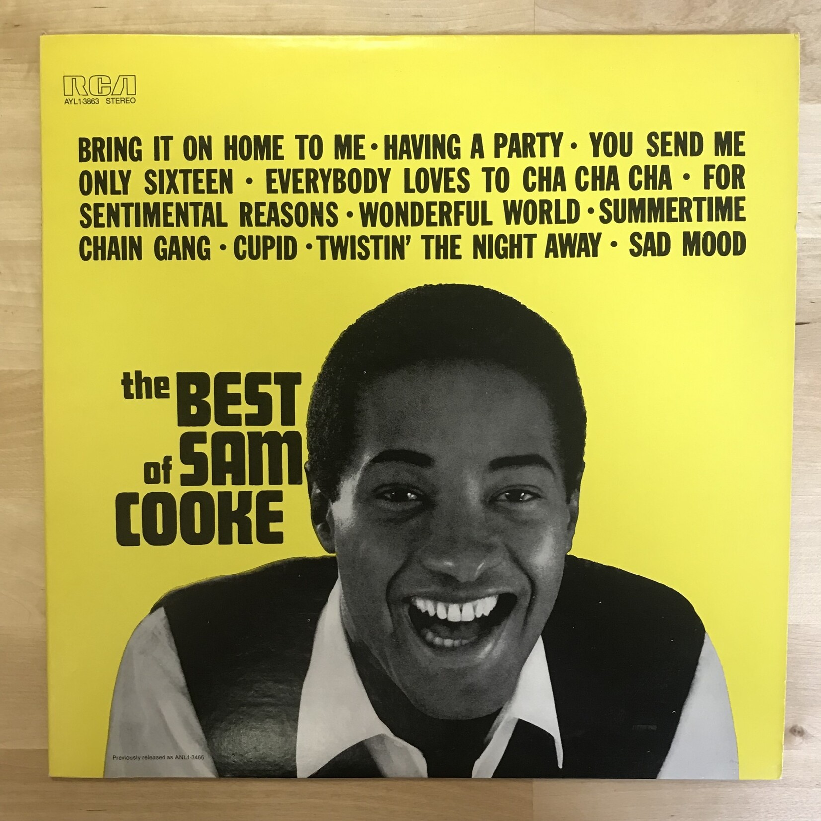 Sam Cooke - The Best Of Sam Cooke - AYL1 3863 - Vinyl LP (USED)