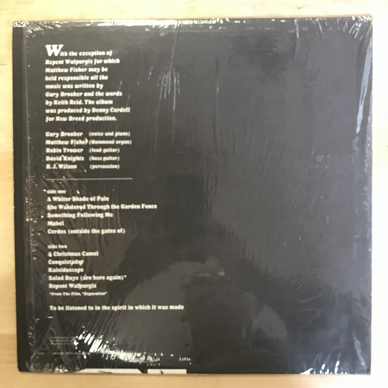Procol Harum - Procol Harum - DES18008 - Vinyl LP w/ Poster (USED)