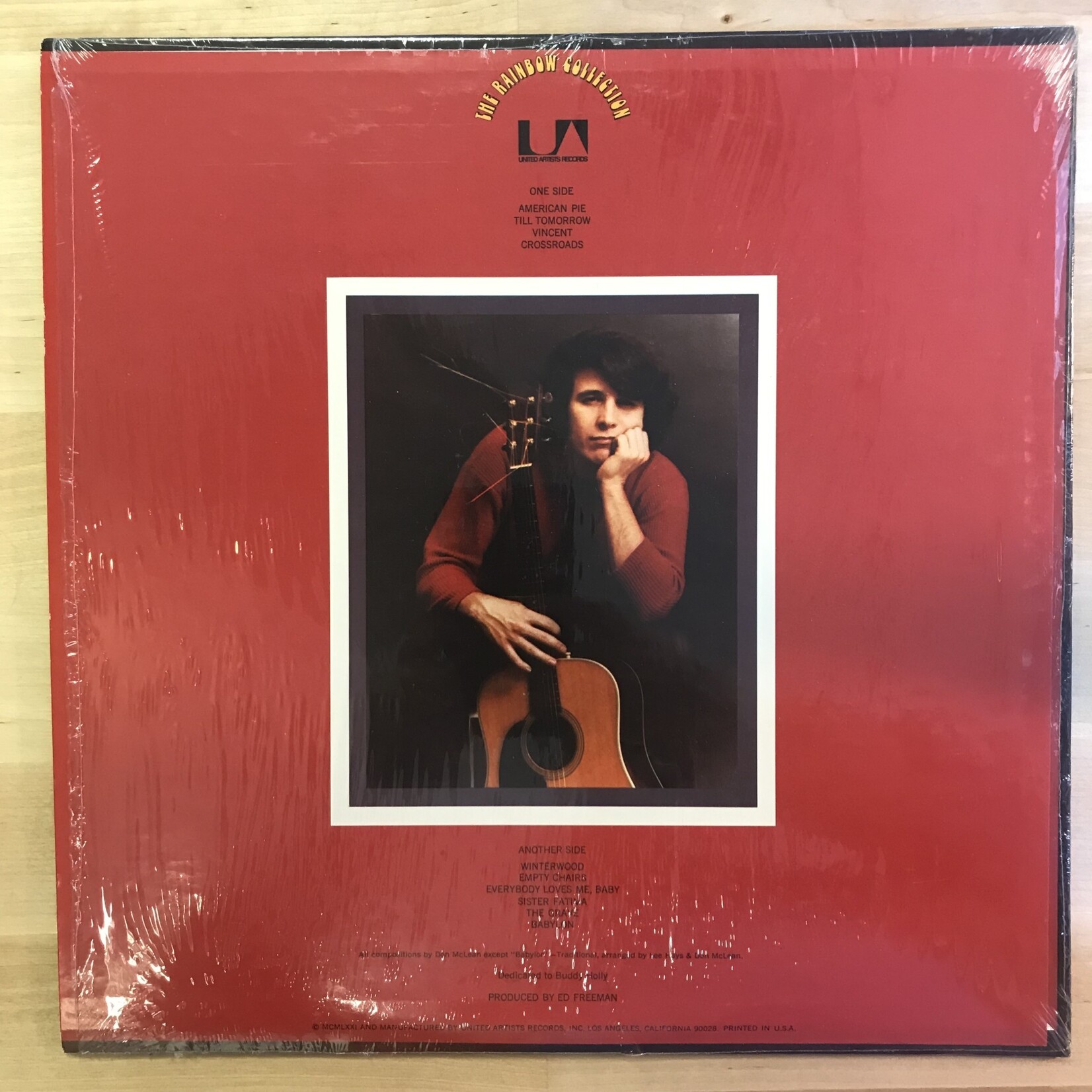 Don McLean - American Pie - UAS5535 - Vinyl LP w/ Shrink (USED)