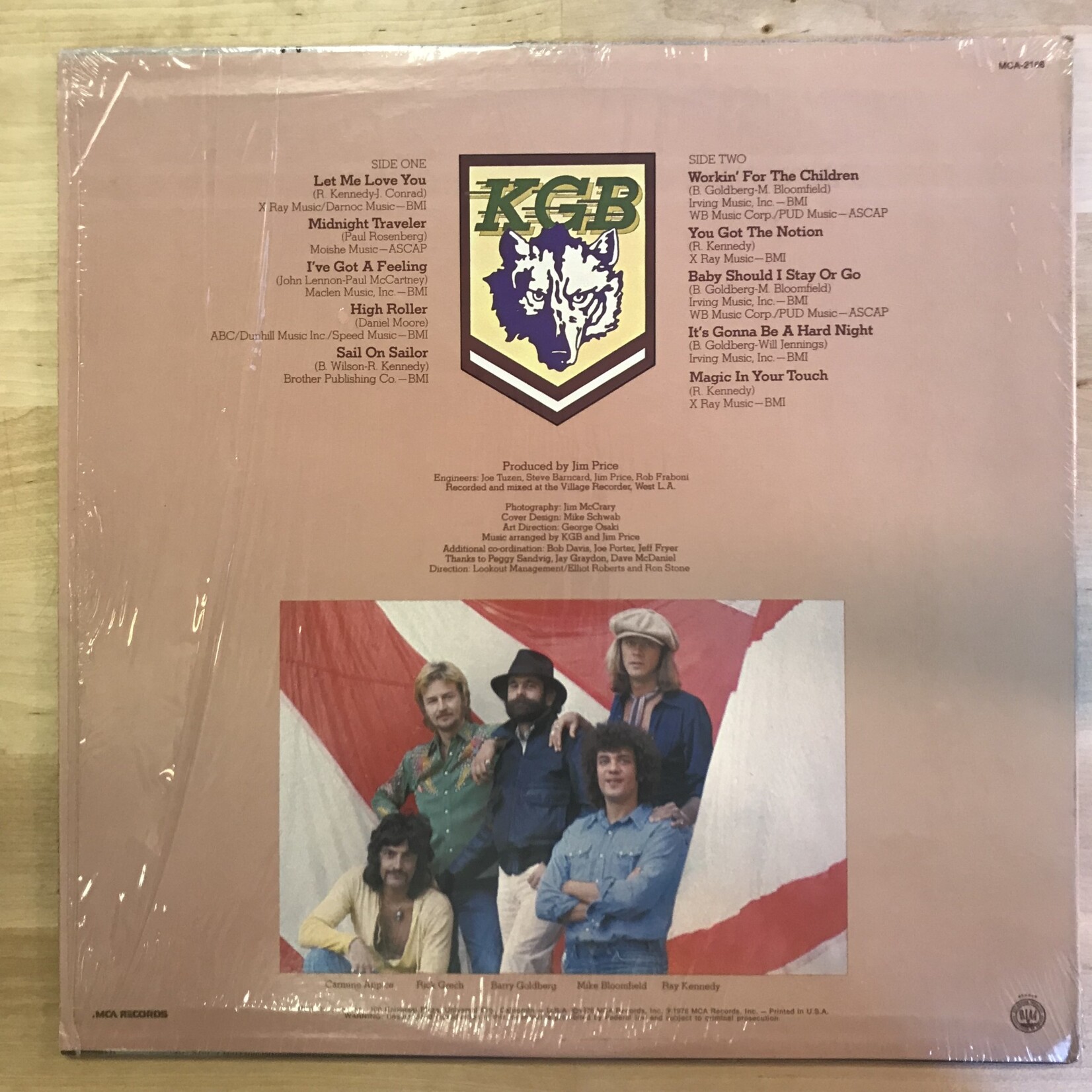 KGB - KGB - MCA2166 - Vinyl LP (USED)