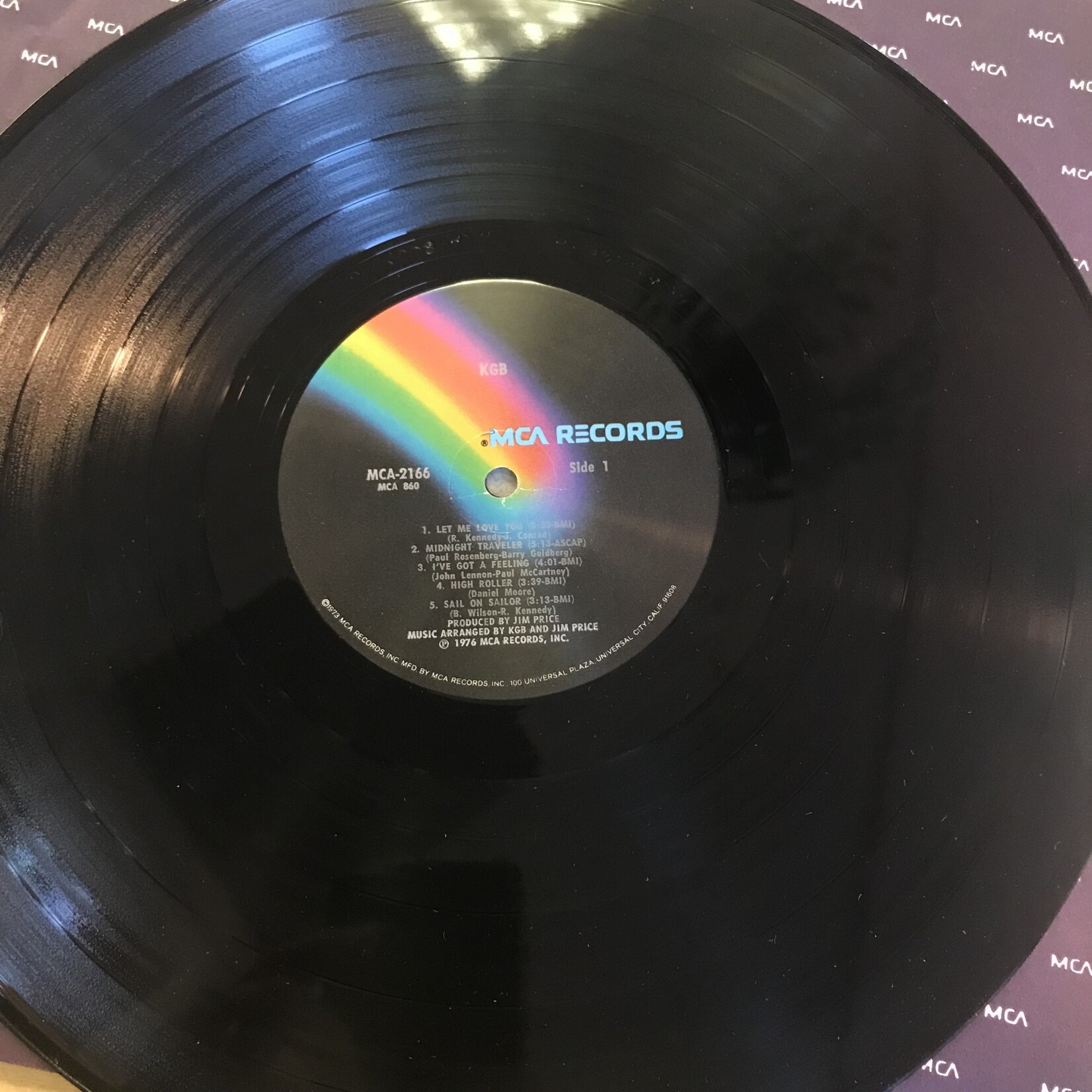 KGB - KGB - MCA2166 - Vinyl LP (USED)