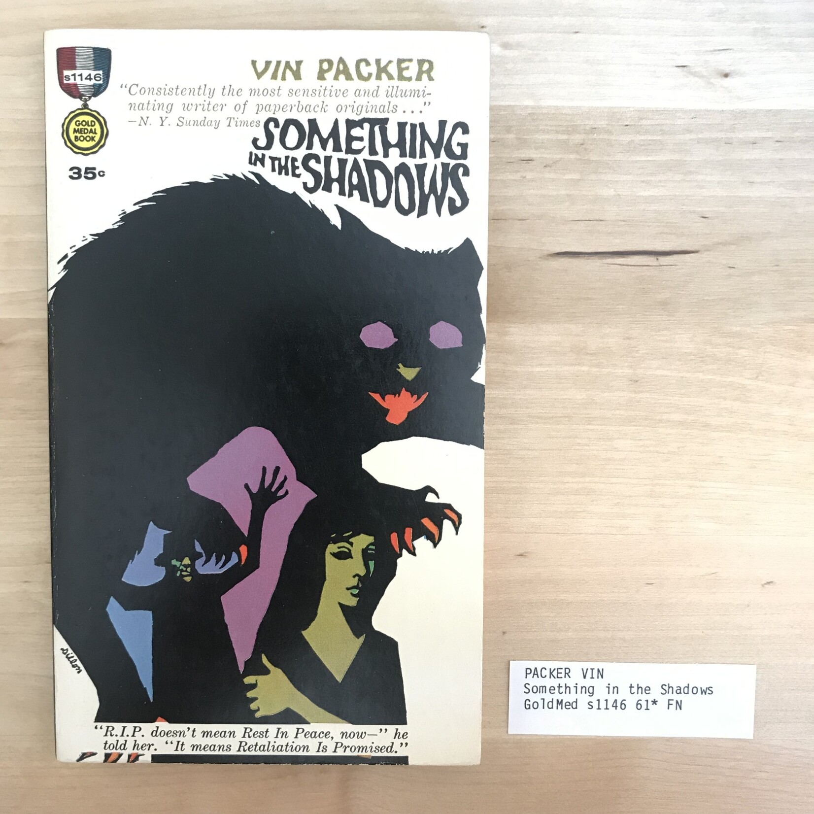 Vin Packer - Something In the Shadows - Paperback (USED - 5DB)