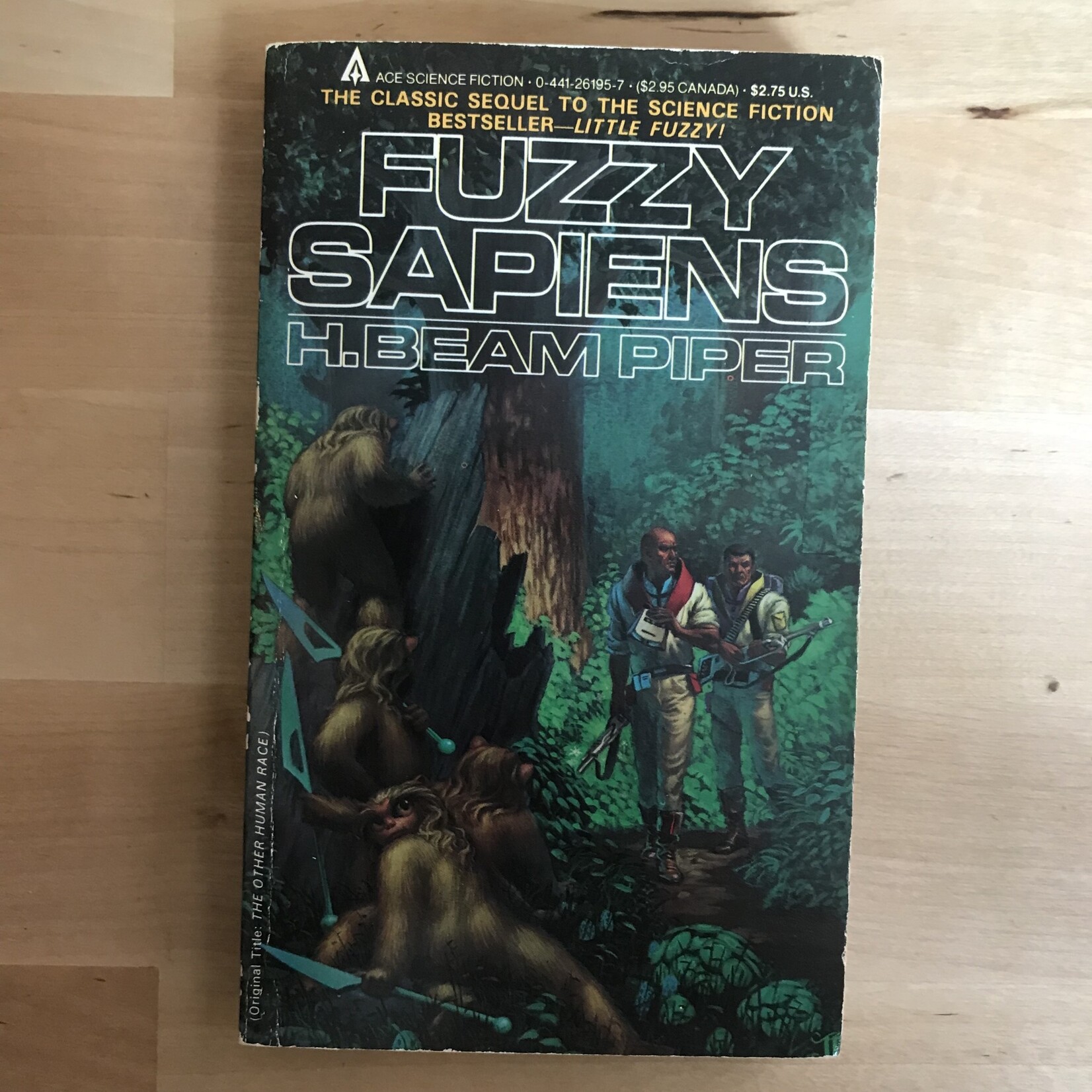 H. Beam Piper - Fuzzy Sapiens - Paperback (USED)