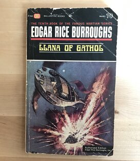 Edgar Rice Burroughs - Llana Of Gathol - Paperback (USED)