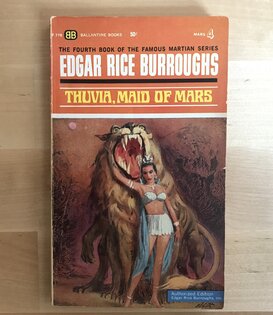 Edgar Rice Burroughs - Thuvia, Maid Of Mars - Paperback (USED)