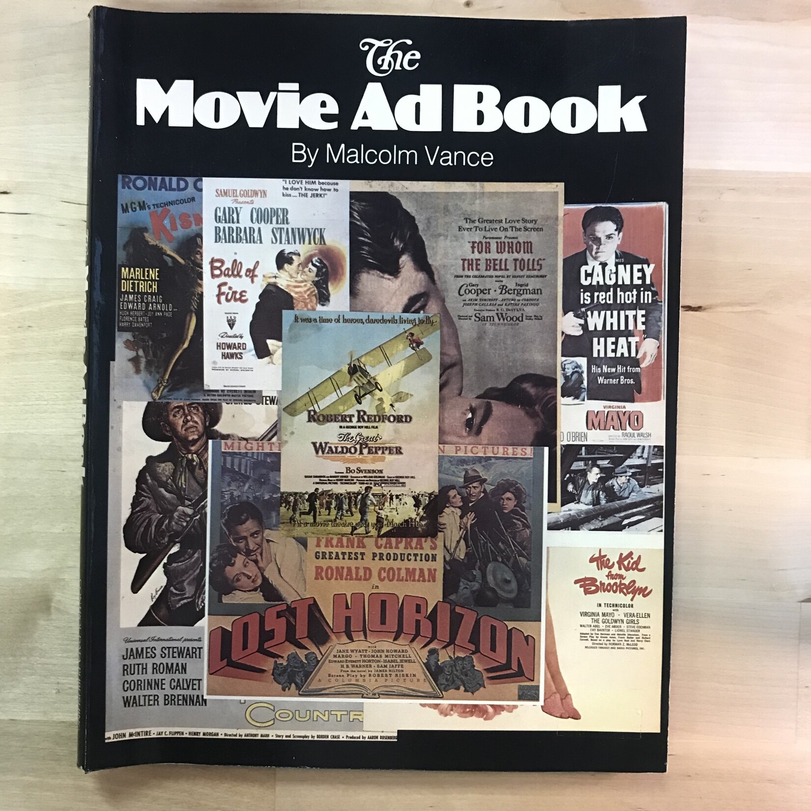 Malcolm Vance - The Movie Ad Book - Paperback (USED)