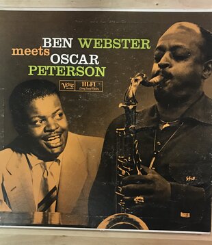 Ben Webster - Meets Oscar Peterson - MGV 8349 - Vinyl LP (USED)